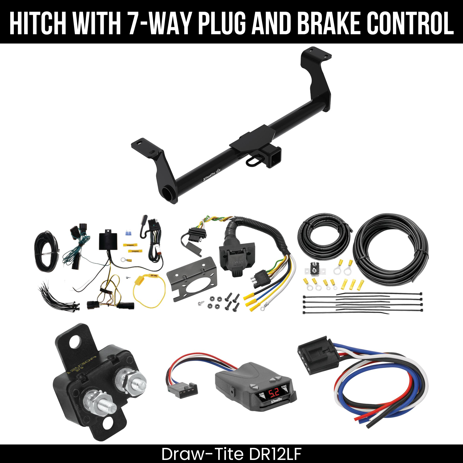 Trailer Hitch , 7-Way , Draw-Tite Activator IV Brake Control