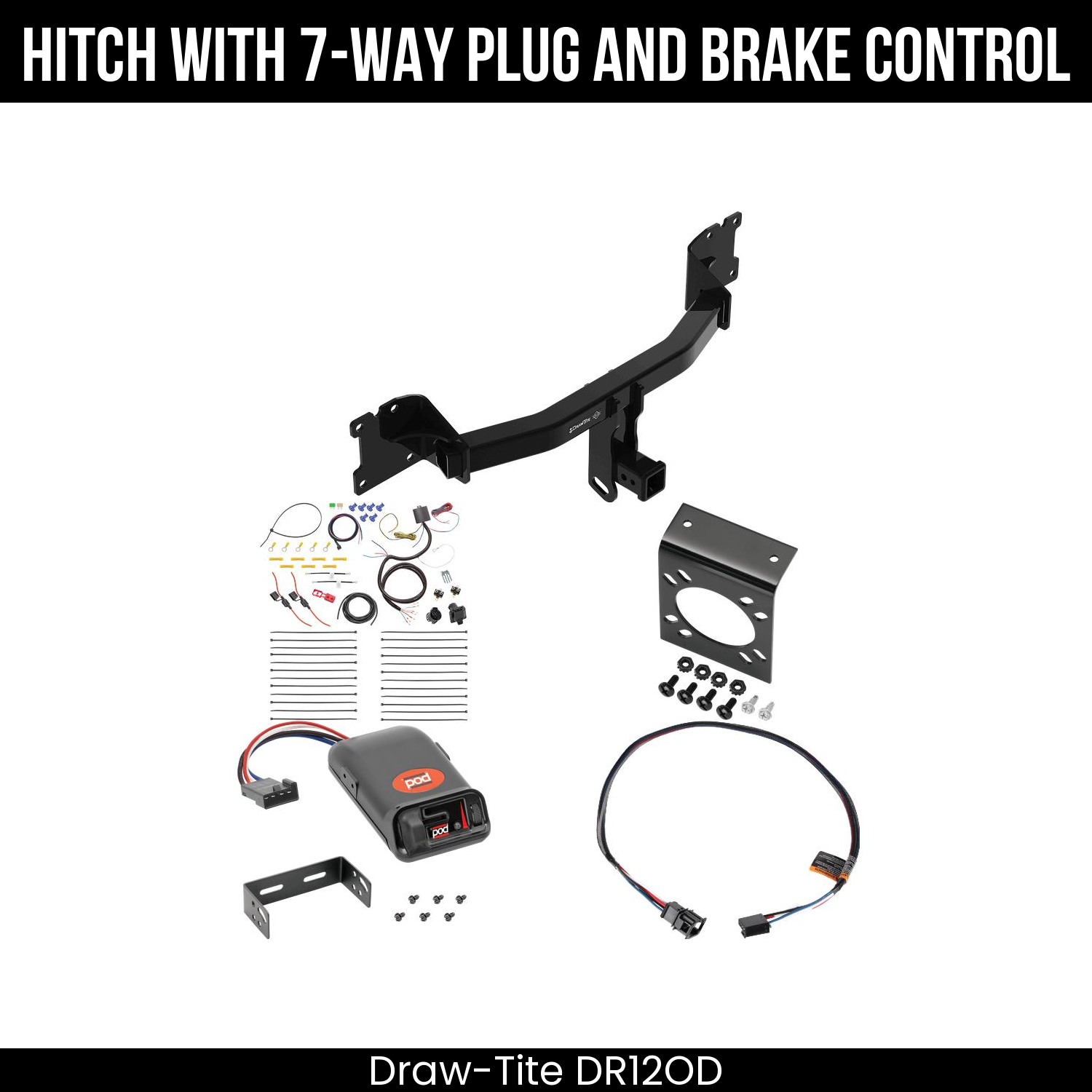 Trailer Hitch , 7-Way , Pro Series POD Brake Control