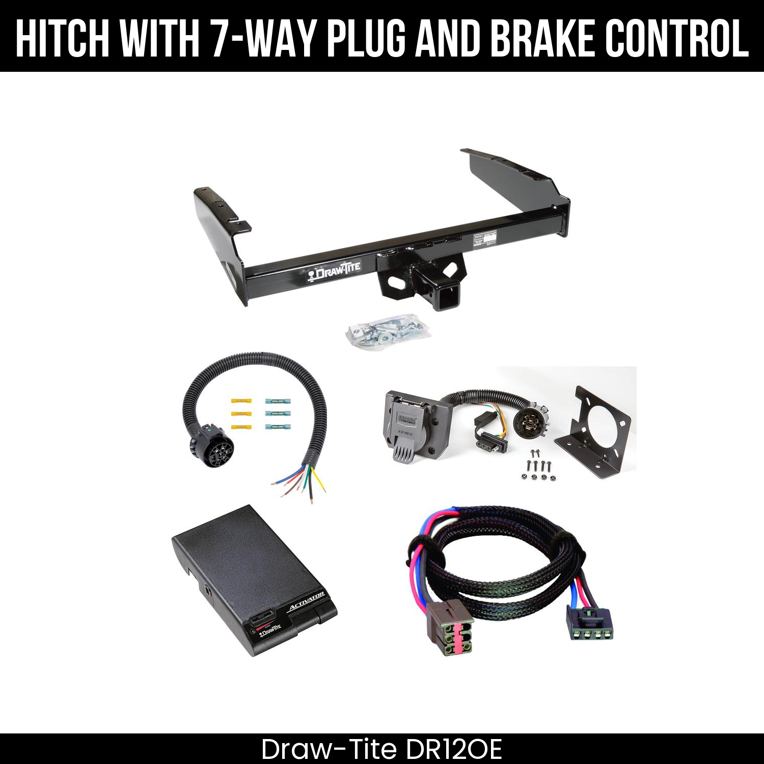 Trailer Hitch , 7-Way , Draw-Tite Activator Brake Control