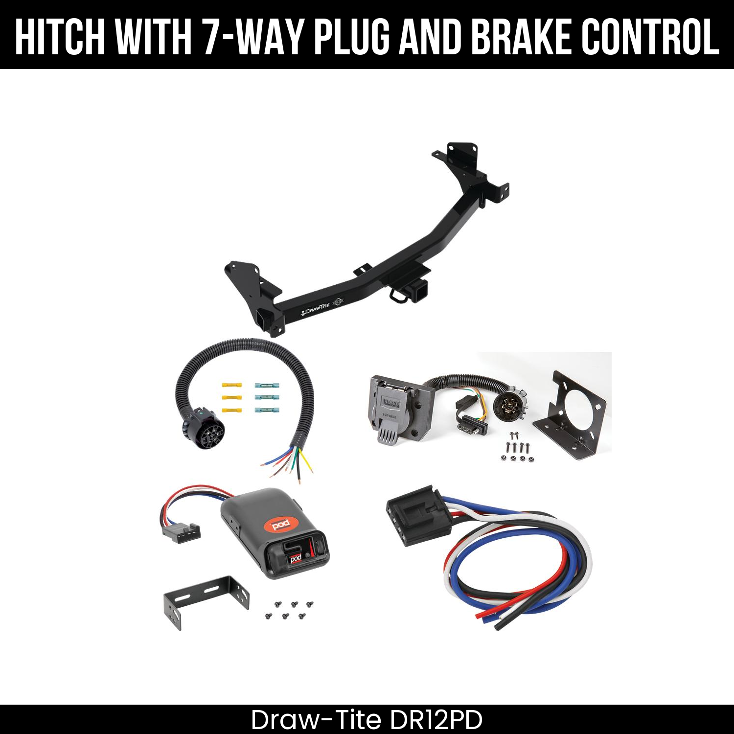Trailer Hitch , 7-Way , Pro Series POD Brake Control
