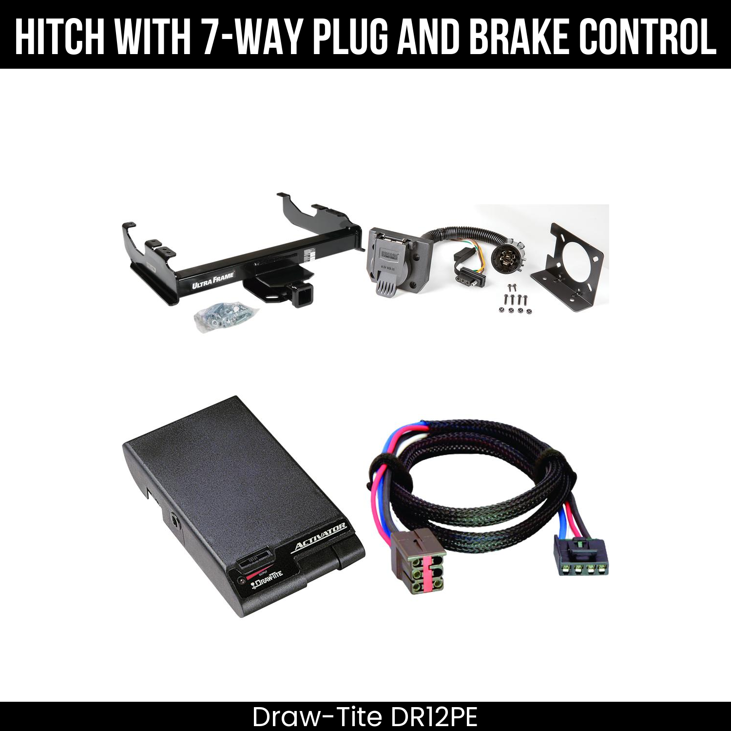 Trailer Hitch , 7-Way , Draw-Tite Activator Brake Control