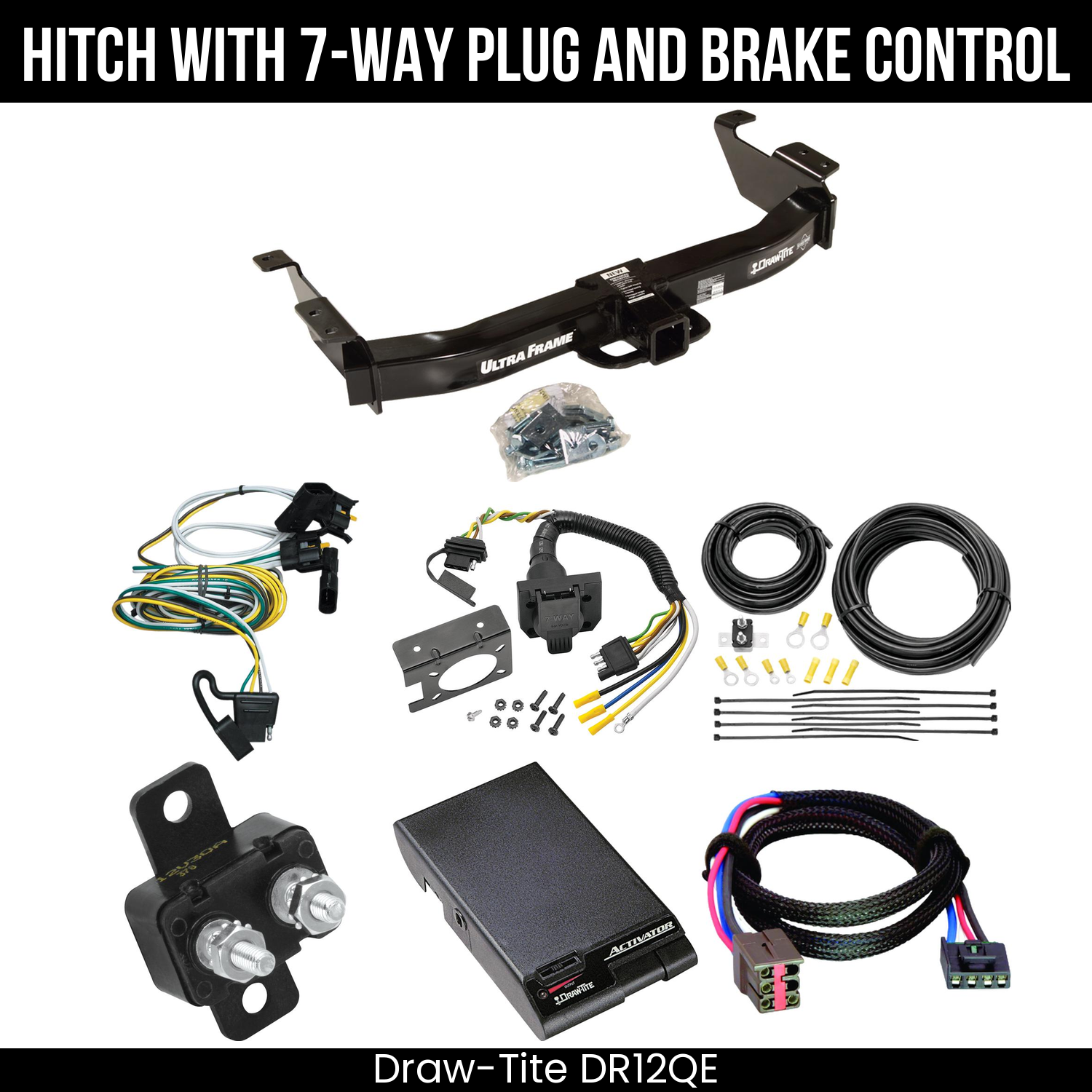 Trailer Hitch , 7-Way , Draw-Tite Activator Brake Control