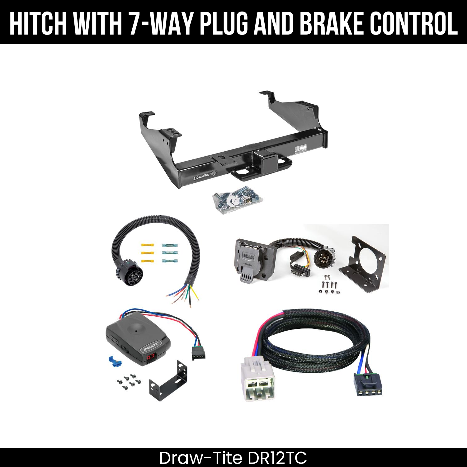 Trailer Hitch , 7-Way , Pro Series Pilot Brake Control