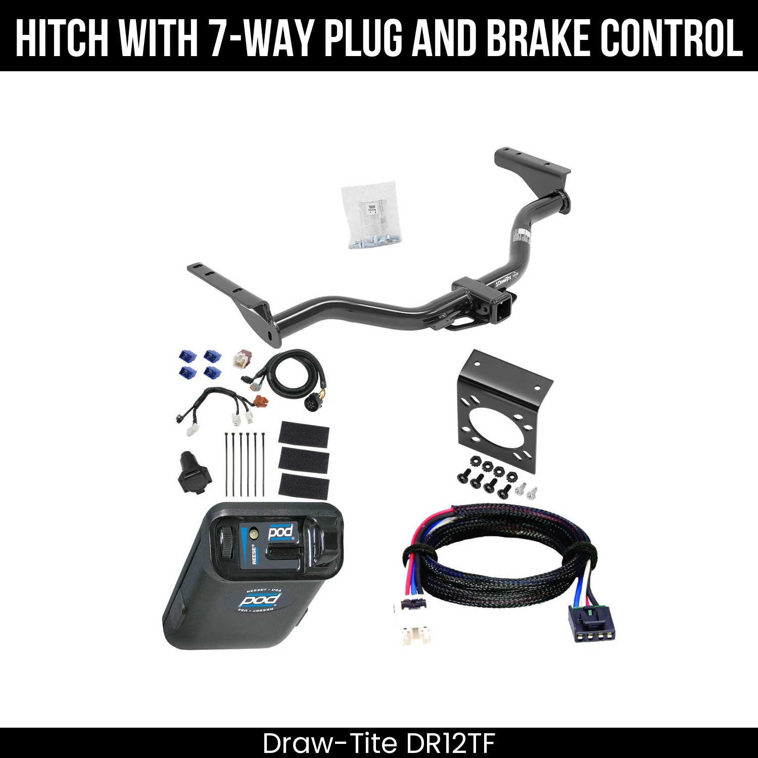 Trailer Hitch , 7-Way , Reese POD Brake Control