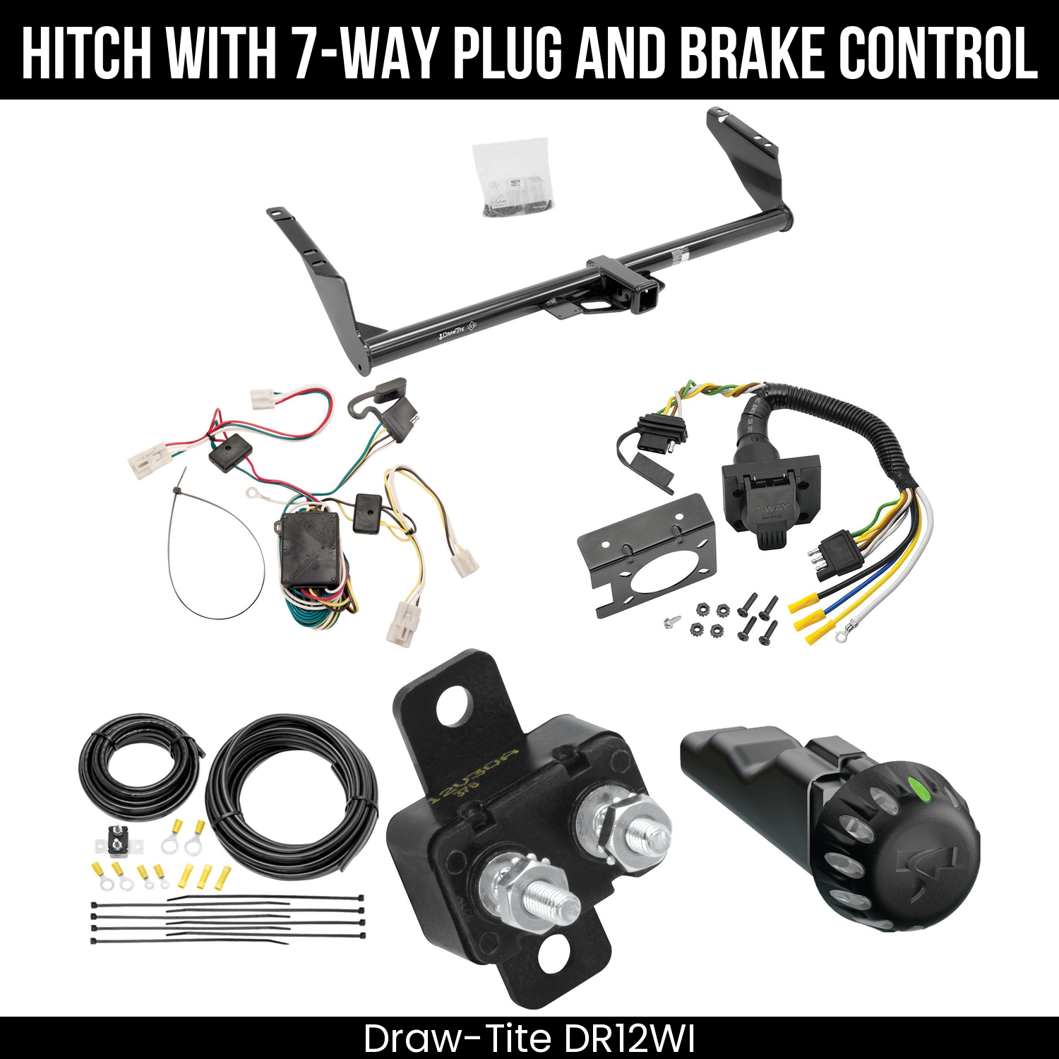 Trailer Hitch , 7-Way , Tekonsha Voyager iD Smart Brake Control