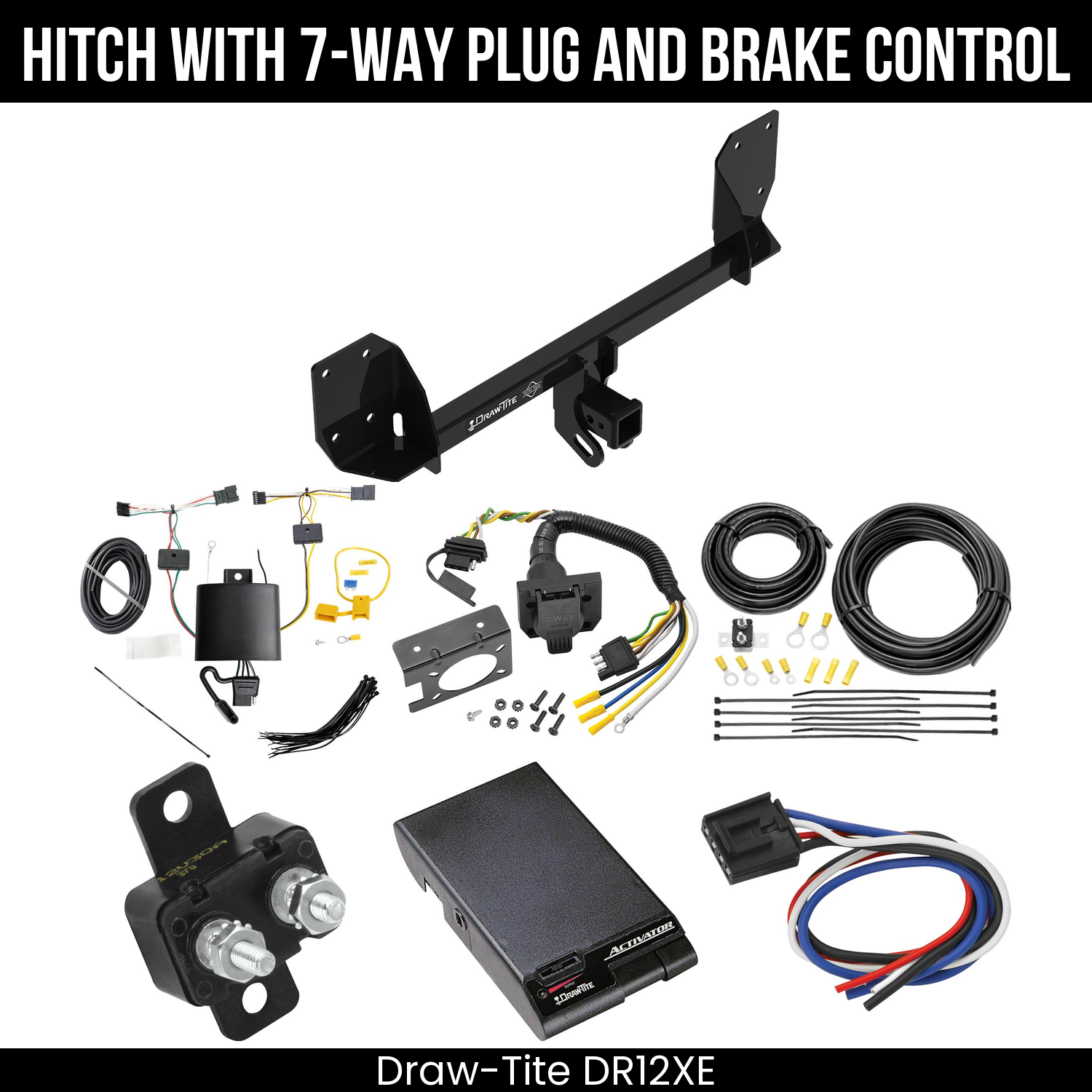 Trailer Hitch , 7-Way , Draw-Tite Activator Brake Control