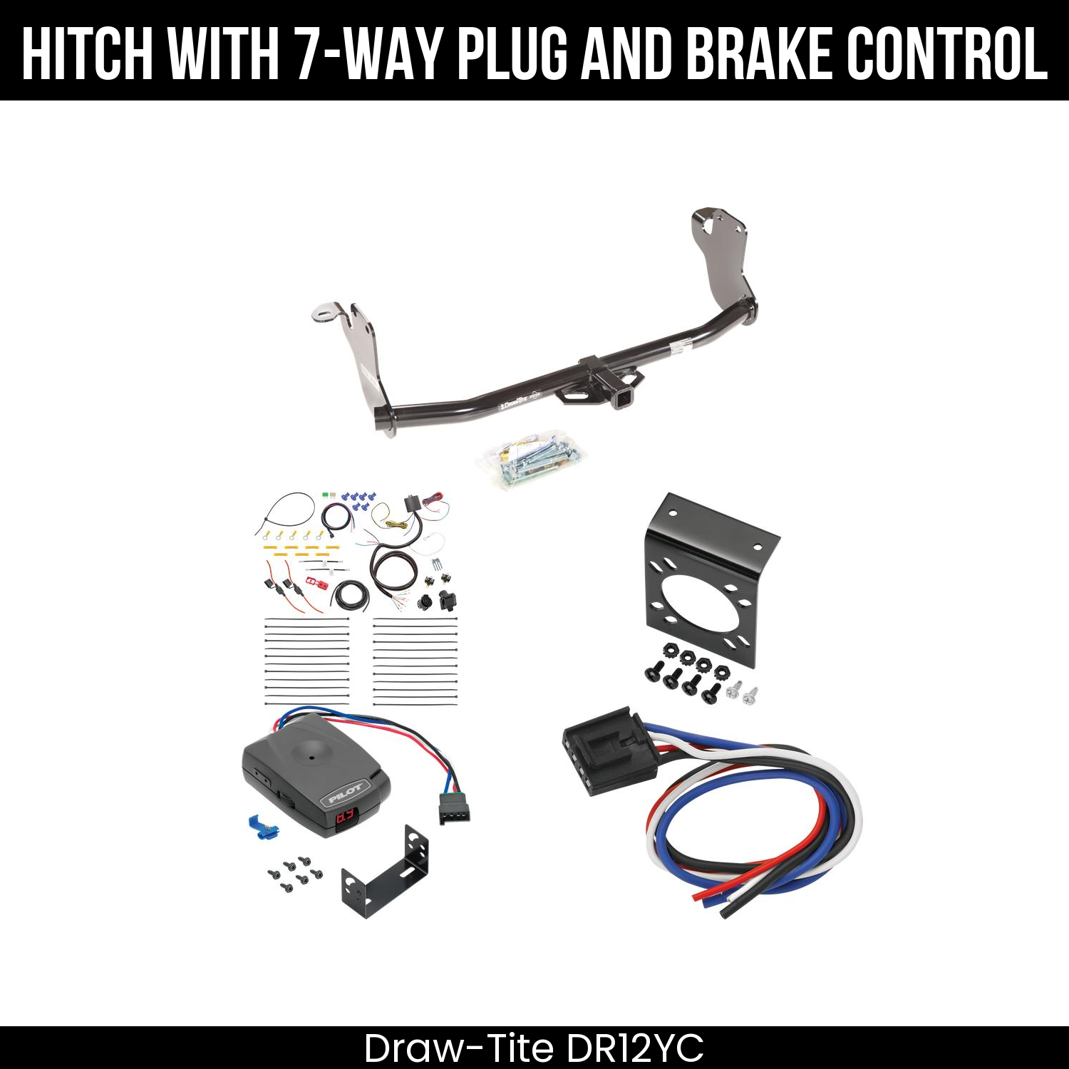 Trailer Hitch , 7-Way , Pro Series Pilot Brake Control