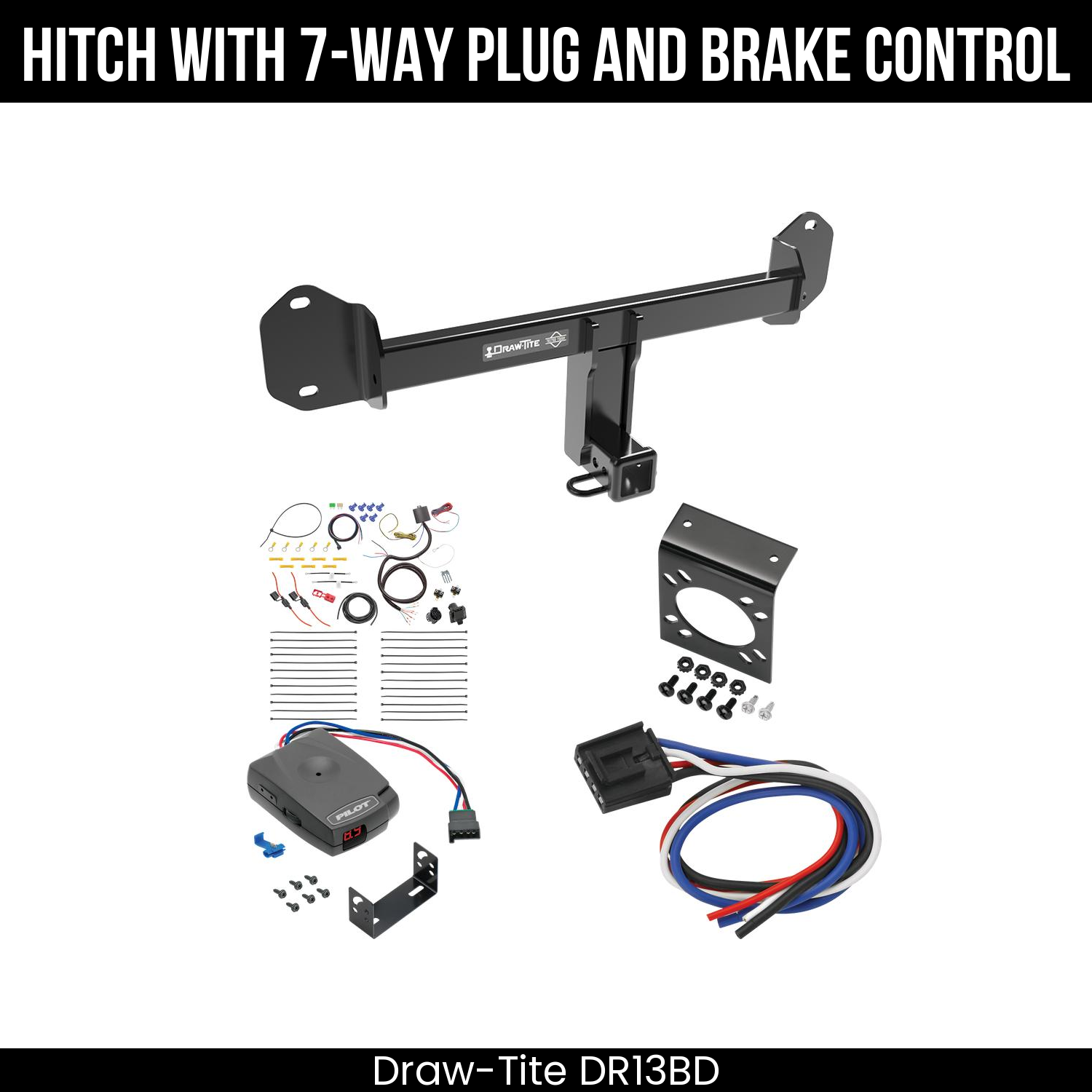 Trailer Hitch , 7-Way , Pro Series Pilot Brake Control