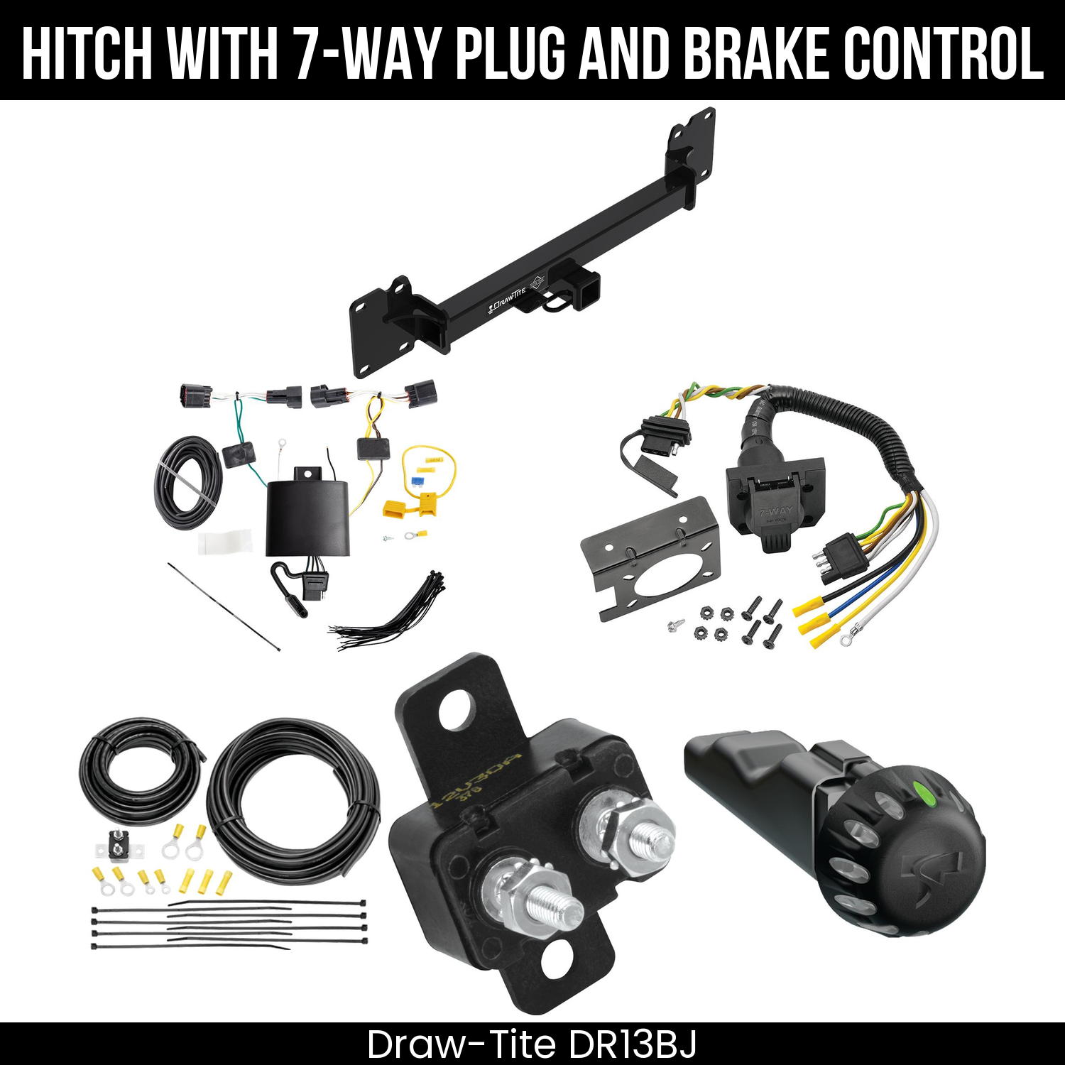 Trailer Hitch , 7-Way , Tekonsha Voyager iD Smart Brake Control