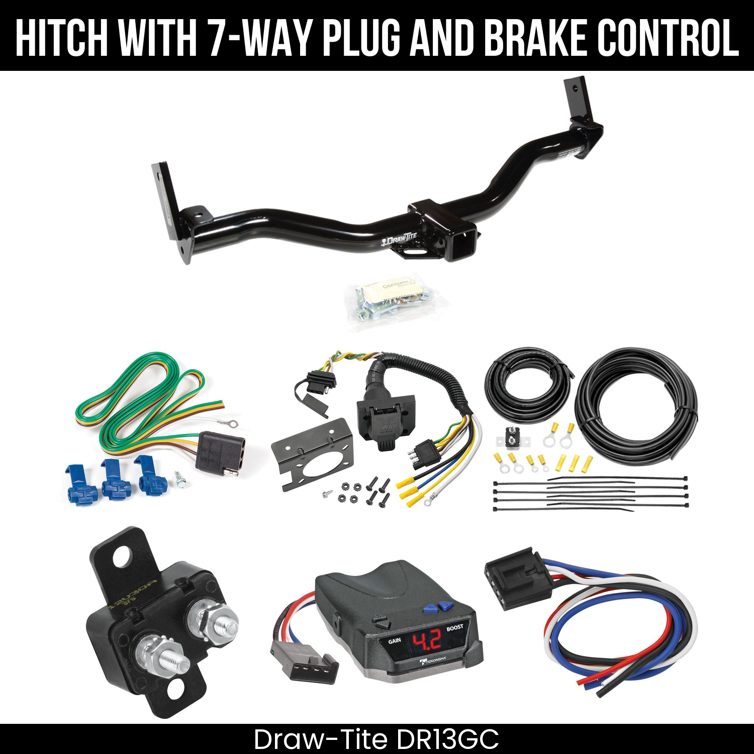 Trailer Hitch , 7-Way , Tekonsha Brake EVN Control