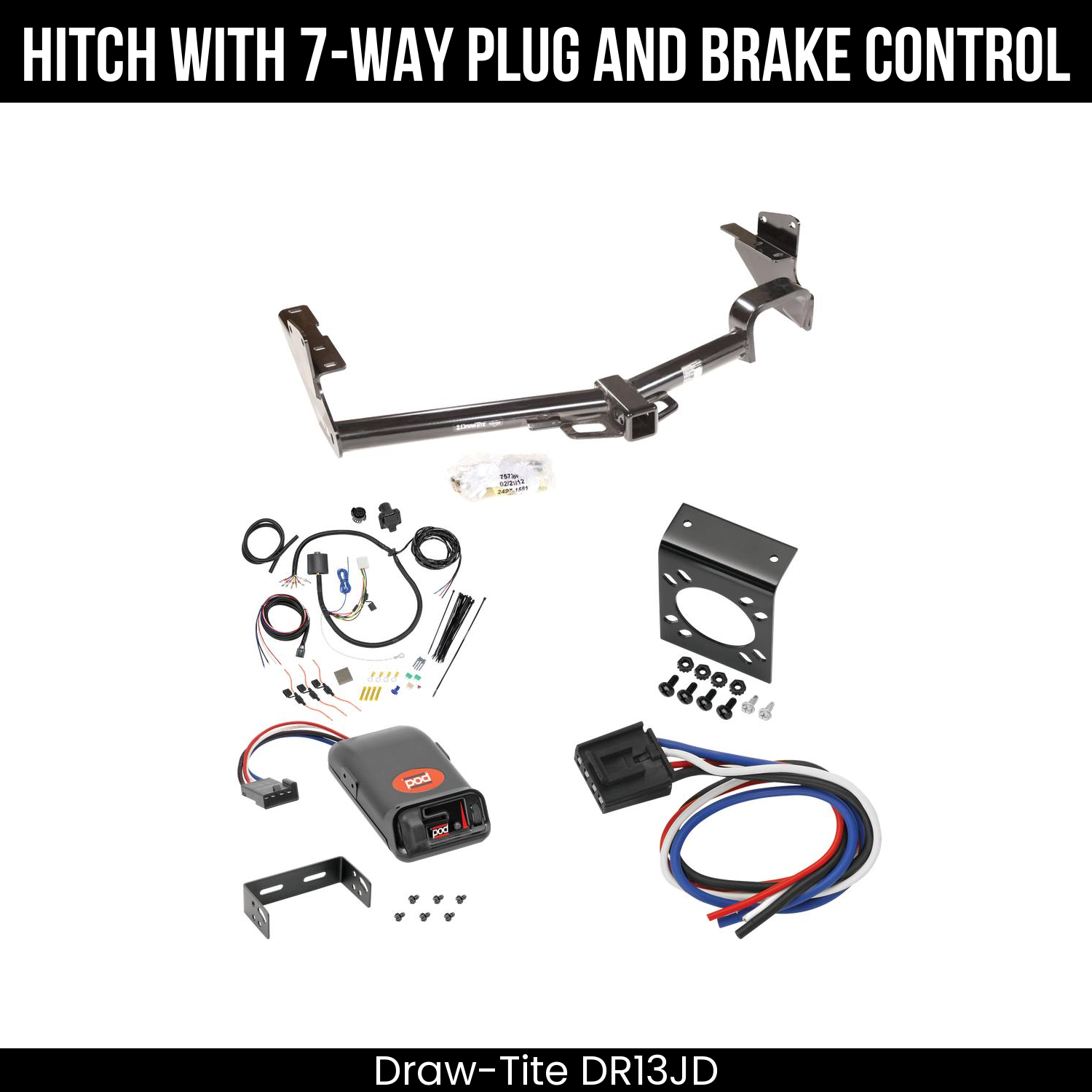 Trailer Hitch , 7-Way , Pro Series POD Brake Control