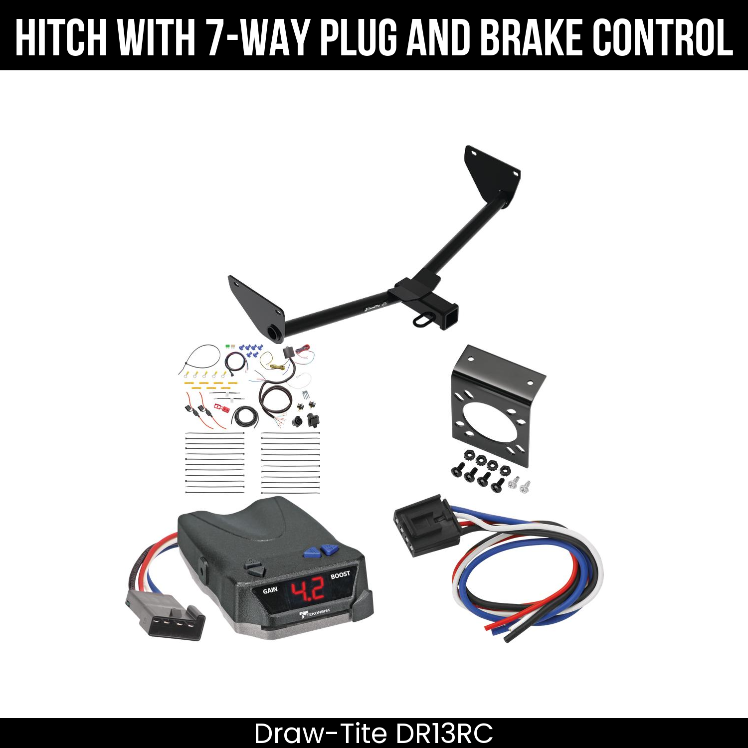 Trailer Hitch , 7-Way , Tekonsha Brake EVN Control