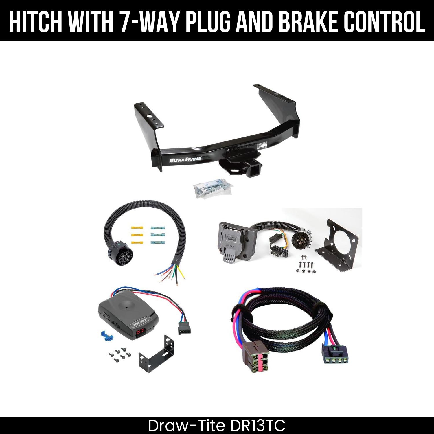 Trailer Hitch , 7-Way , Pro Series Pilot Brake Control
