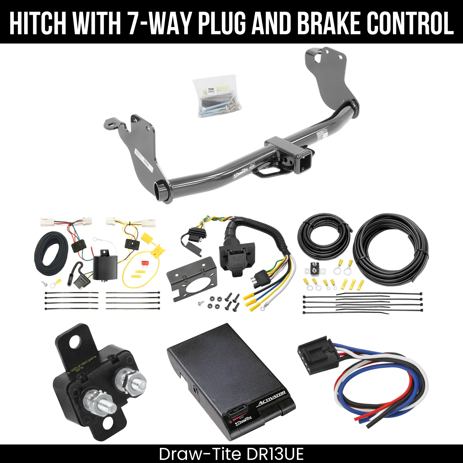 Trailer Hitch , 7-Way , Draw-Tite Activator Brake Control