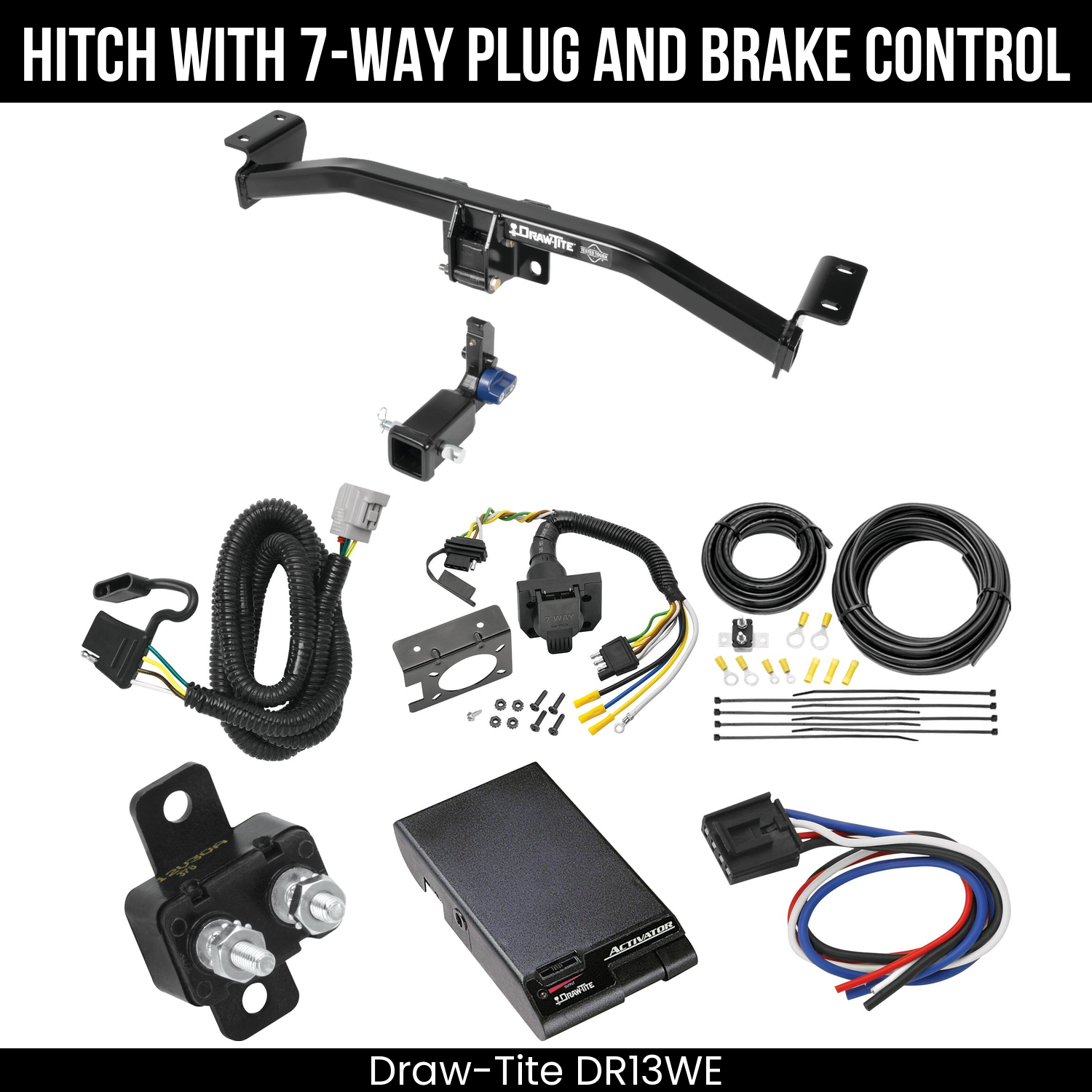 Trailer Hitch , 7-Way , Draw-Tite Activator Brake Control