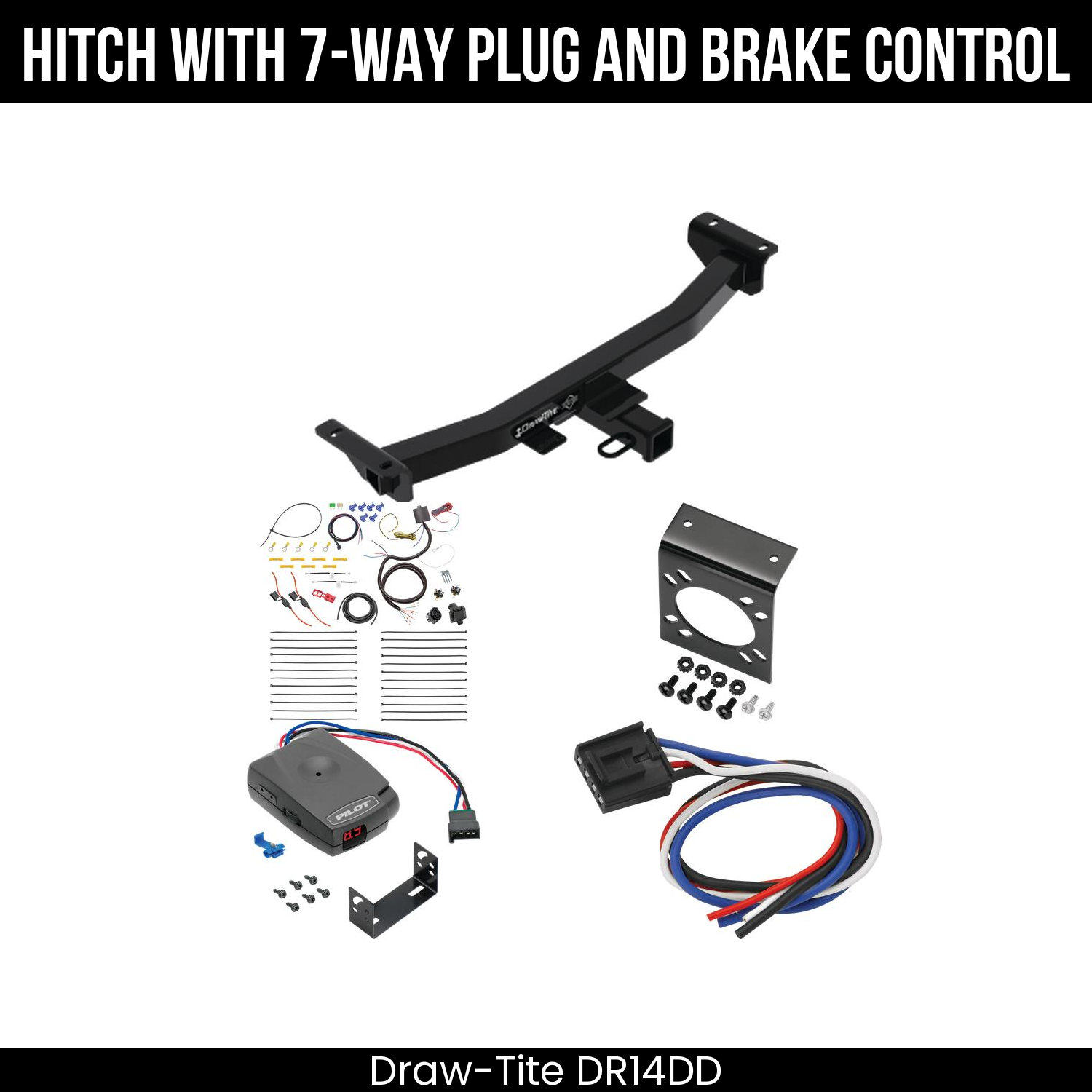 Trailer Hitch , 7-Way , Pro Series Pilot Brake Control