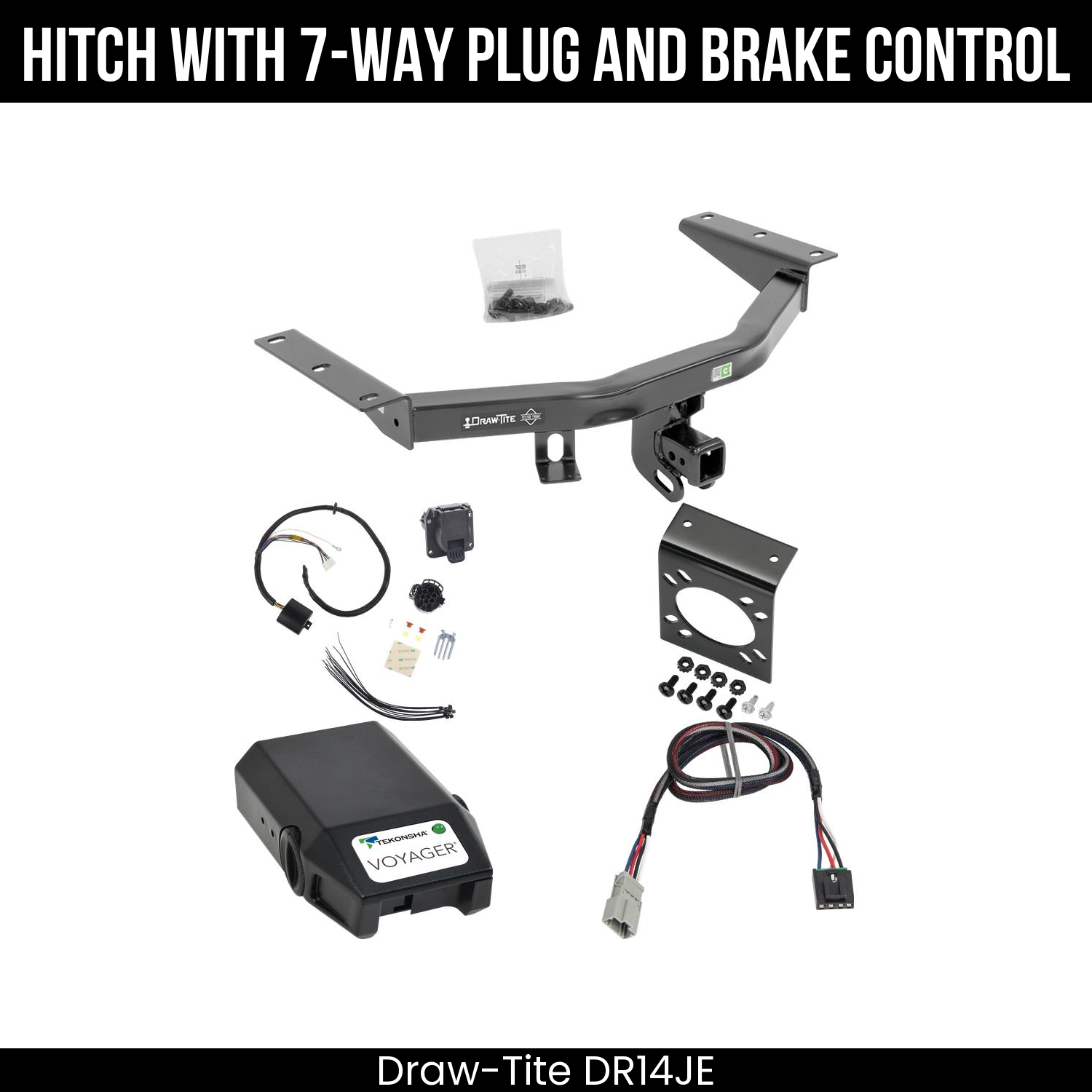 Trailer Hitch , 7-Way , Tekonsha Voyager Brake Control