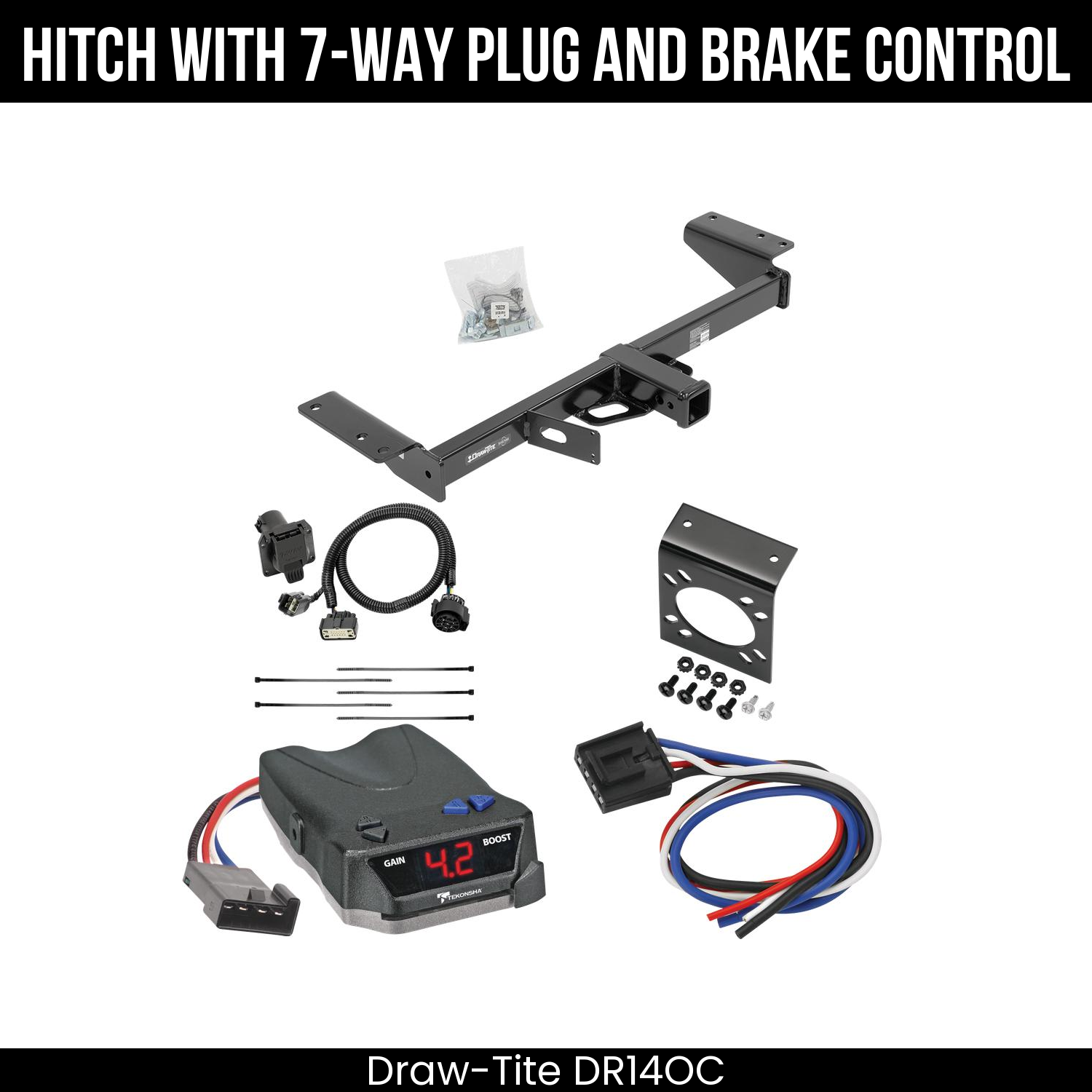 Trailer Hitch , 7-Way , Tekonsha Brake EVN Control