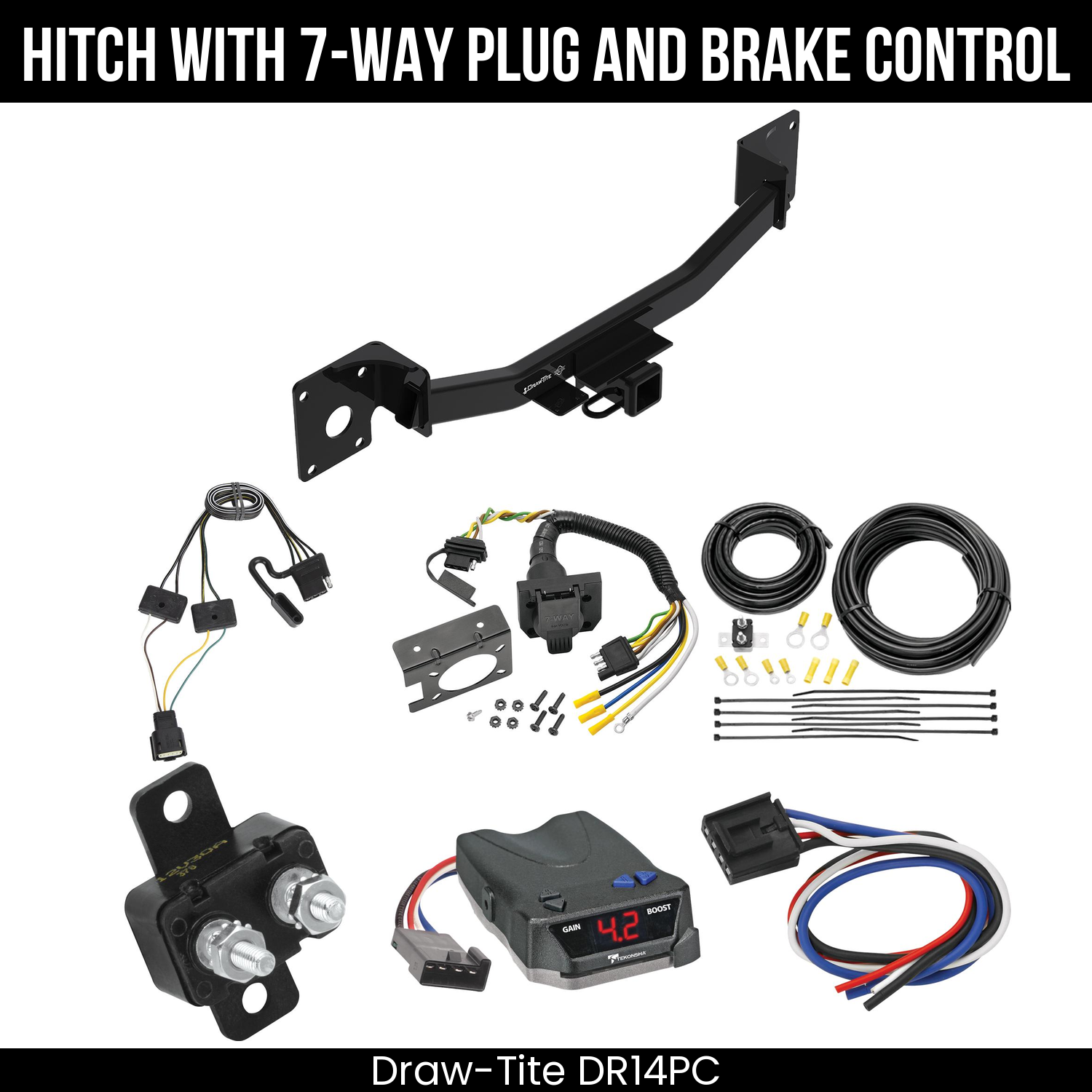 Trailer Hitch , 7-Way , Tekonsha Brake EVN Control