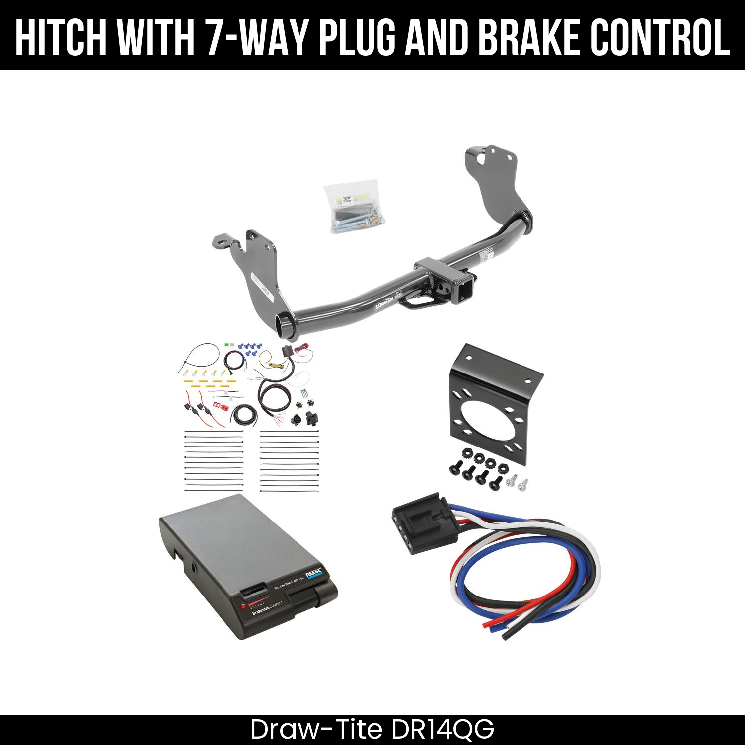 Trailer Hitch , 7-Way , Reese Brakeman Brake Control
