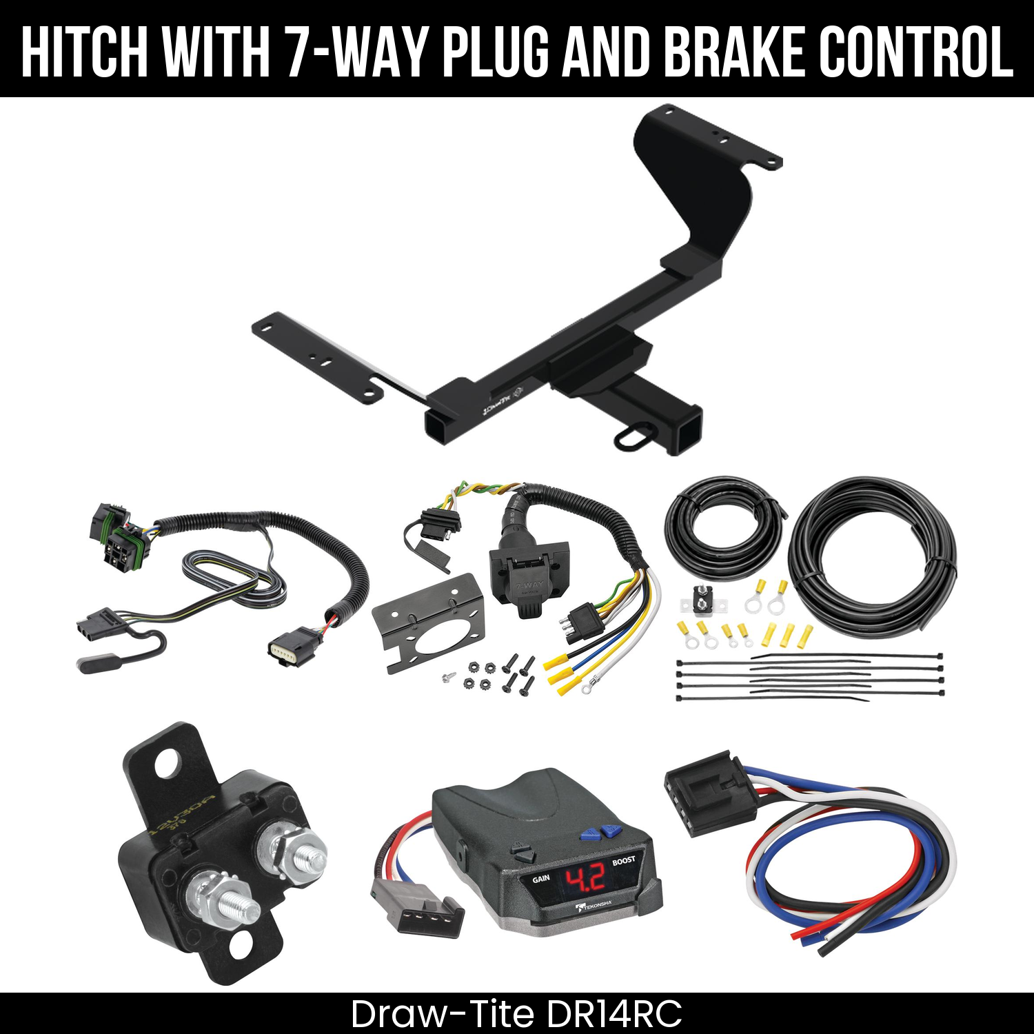 Trailer Hitch , 7-Way , Tekonsha Brake EVN Control