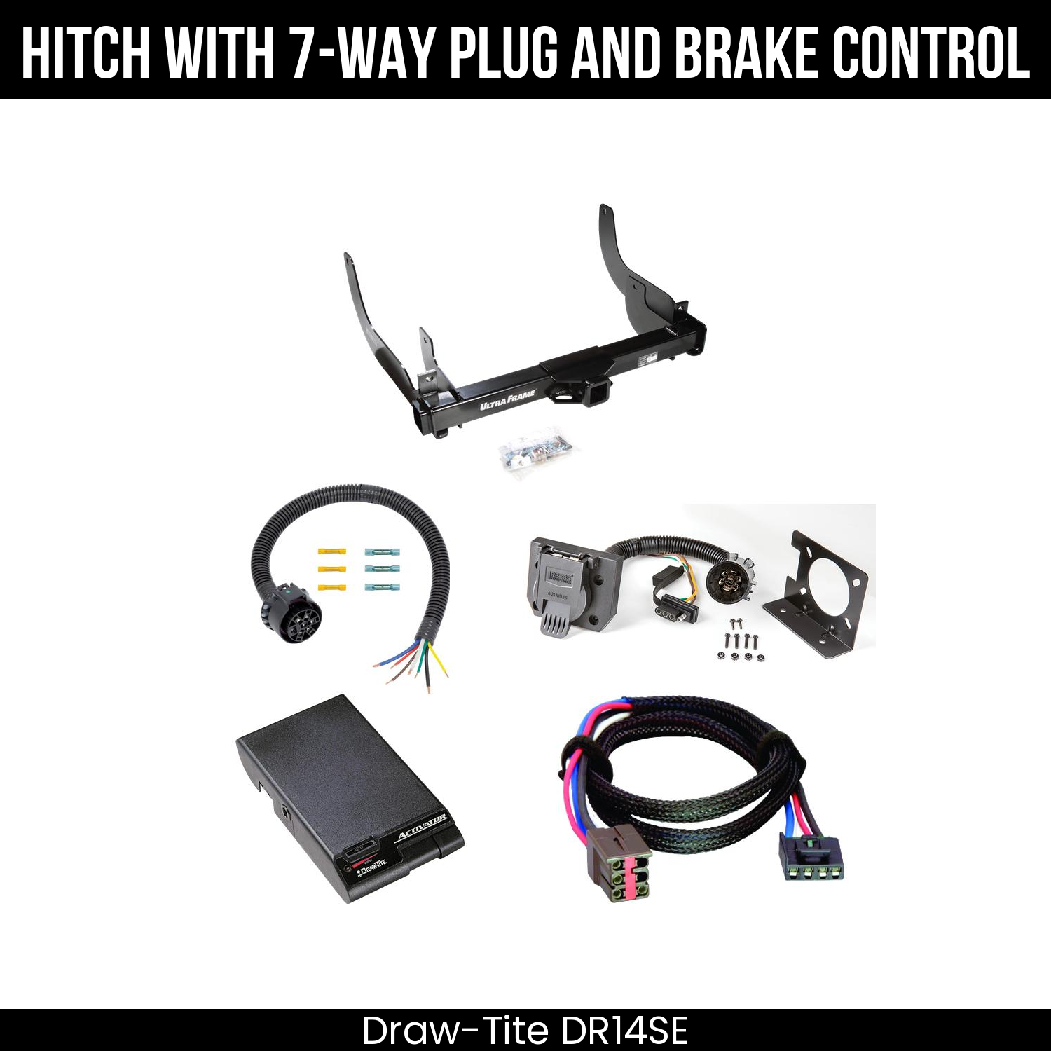 Trailer Hitch , 7-Way , Draw-Tite Activator Brake Control