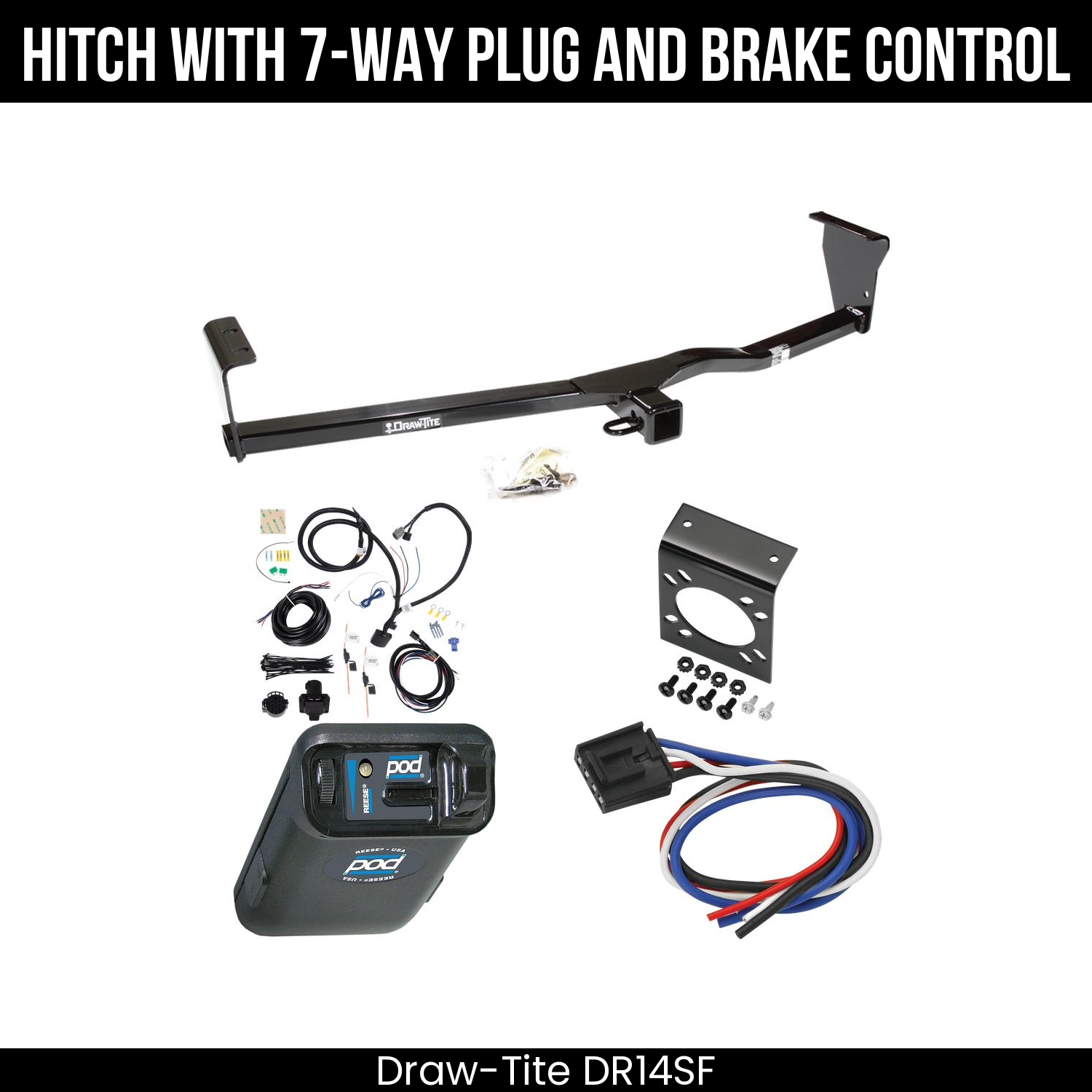 Trailer Hitch , 7-Way , Reese POD Brake Control
