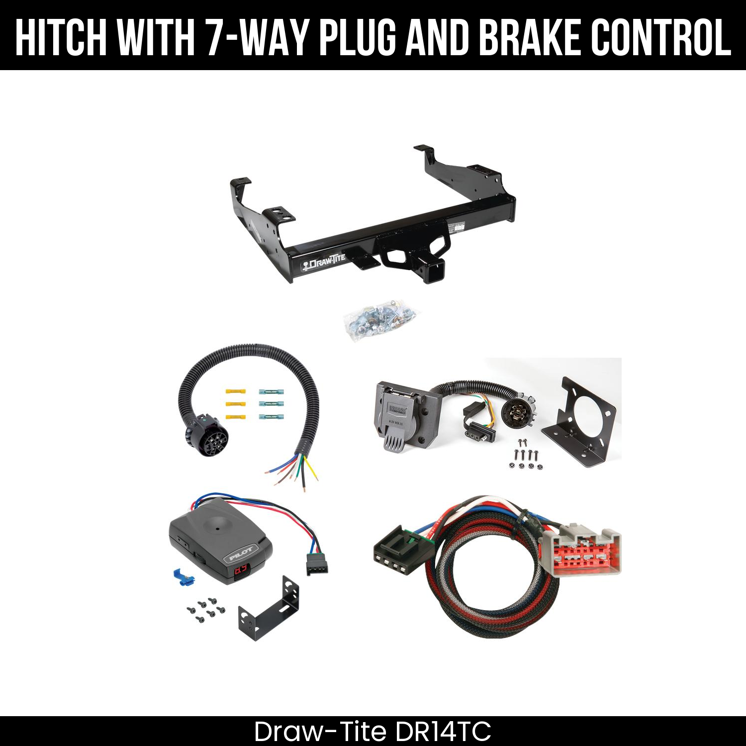 Trailer Hitch , 7-Way , Pro Series Pilot Brake Control