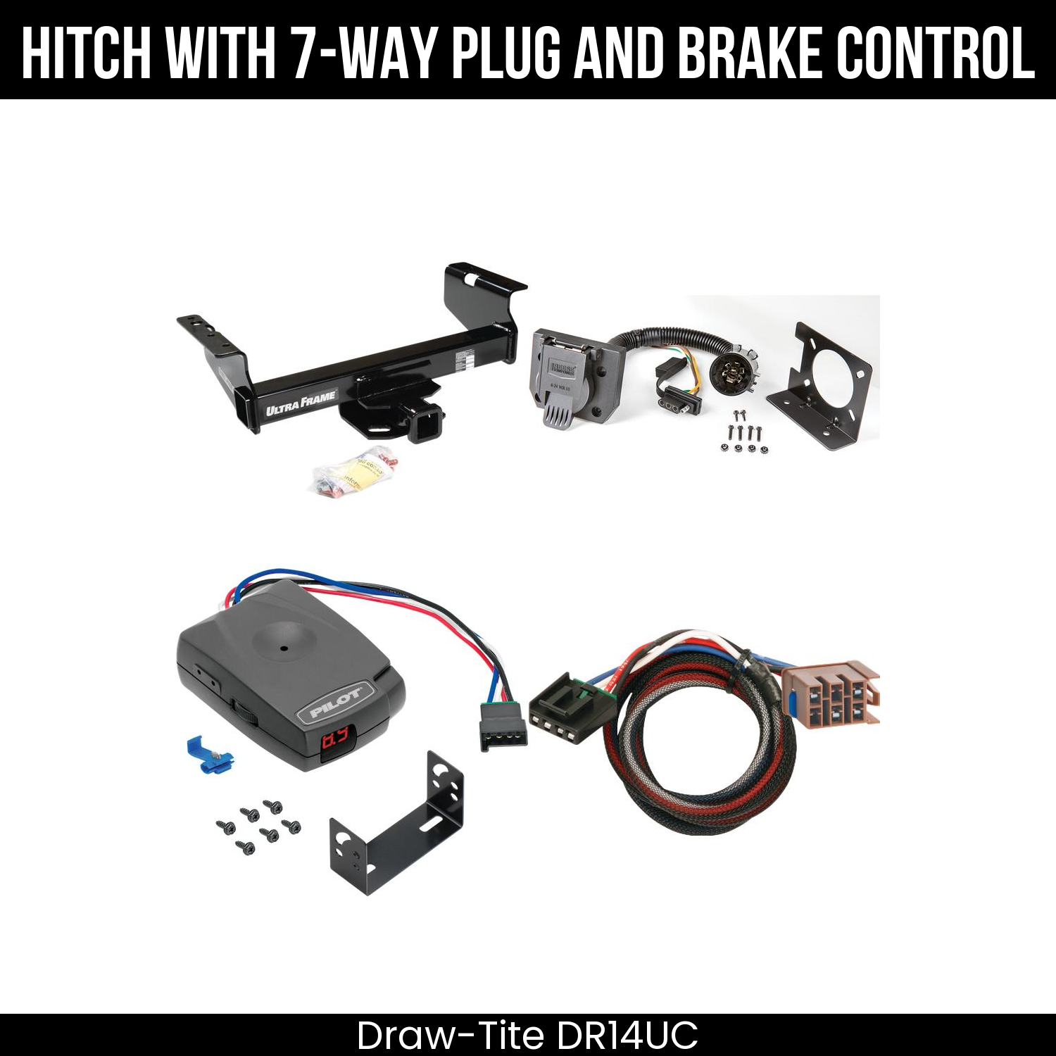 Trailer Hitch , 7-Way , Pro Series Pilot Brake Control