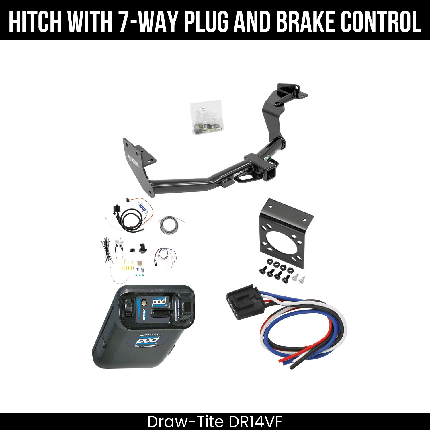 Trailer Hitch , 7-Way , Reese POD Brake Control