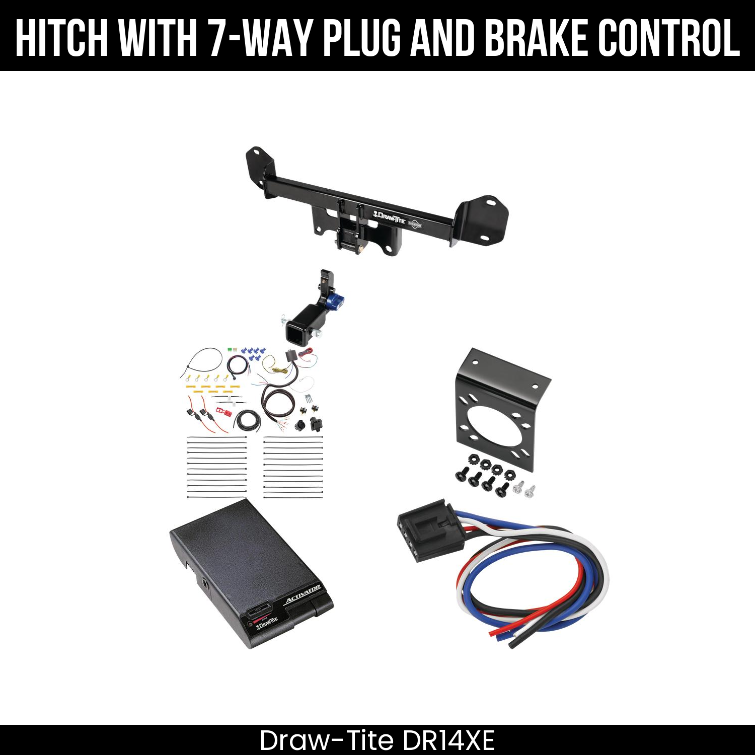 Trailer Hitch , 7-Way , Draw-Tite Activator Brake Control