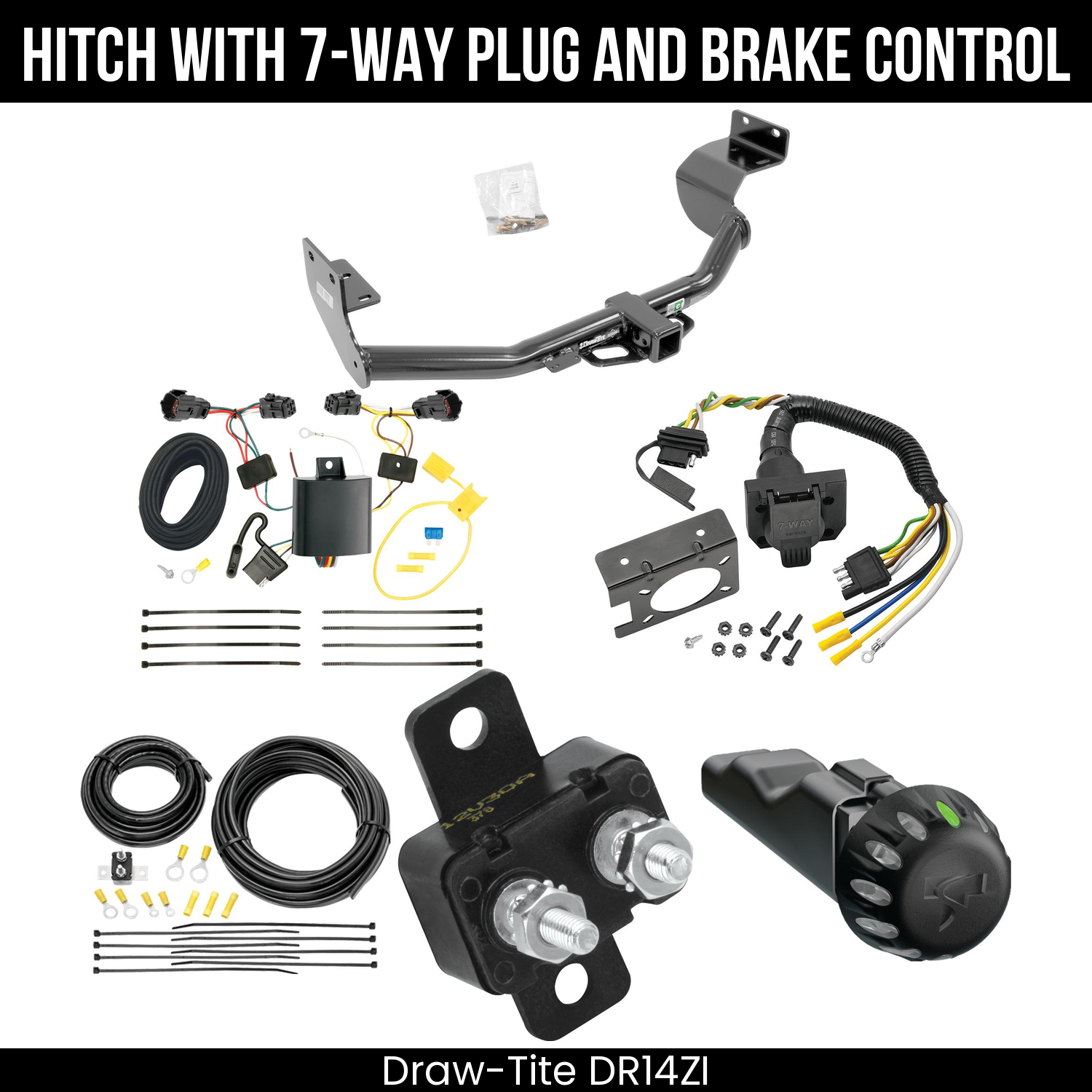 Trailer Hitch , 7-Way , Tekonsha Voyager iD Smart Brake Control
