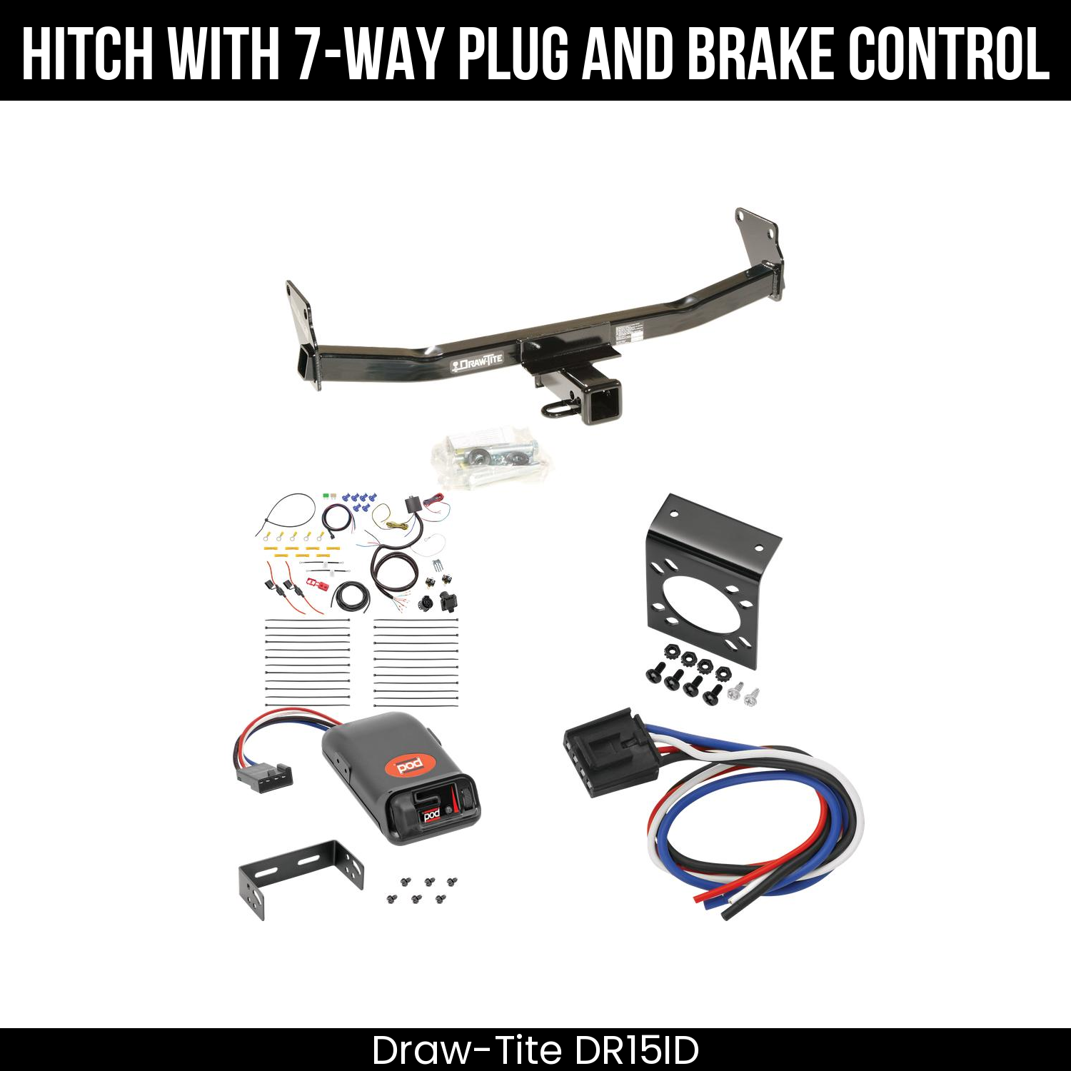 Trailer Hitch , 7-Way , Pro Series POD Brake Control