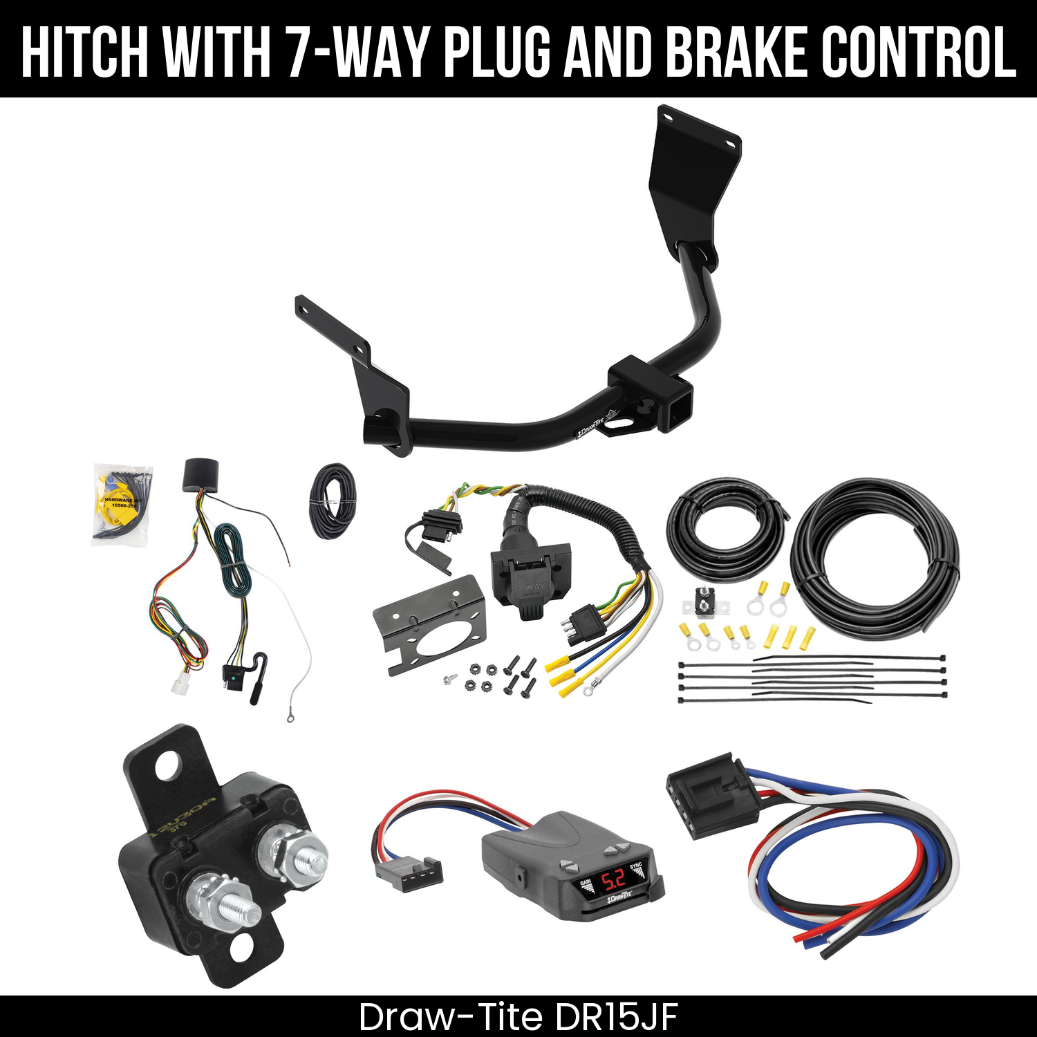 Trailer Hitch , 7-Way , Draw-Tite Activator IV Brake Control