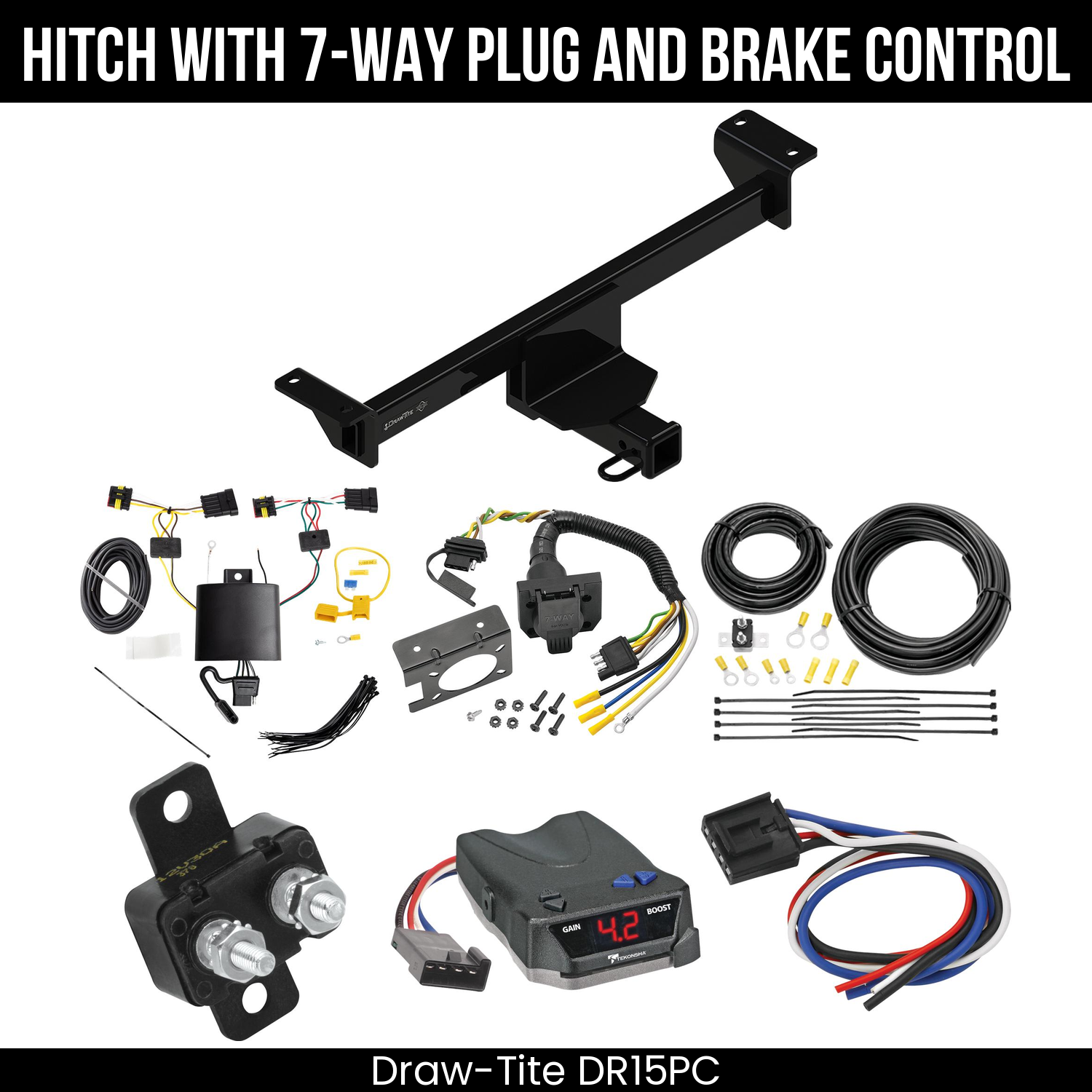 Trailer Hitch , 7-Way , Tekonsha Brake EVN Control