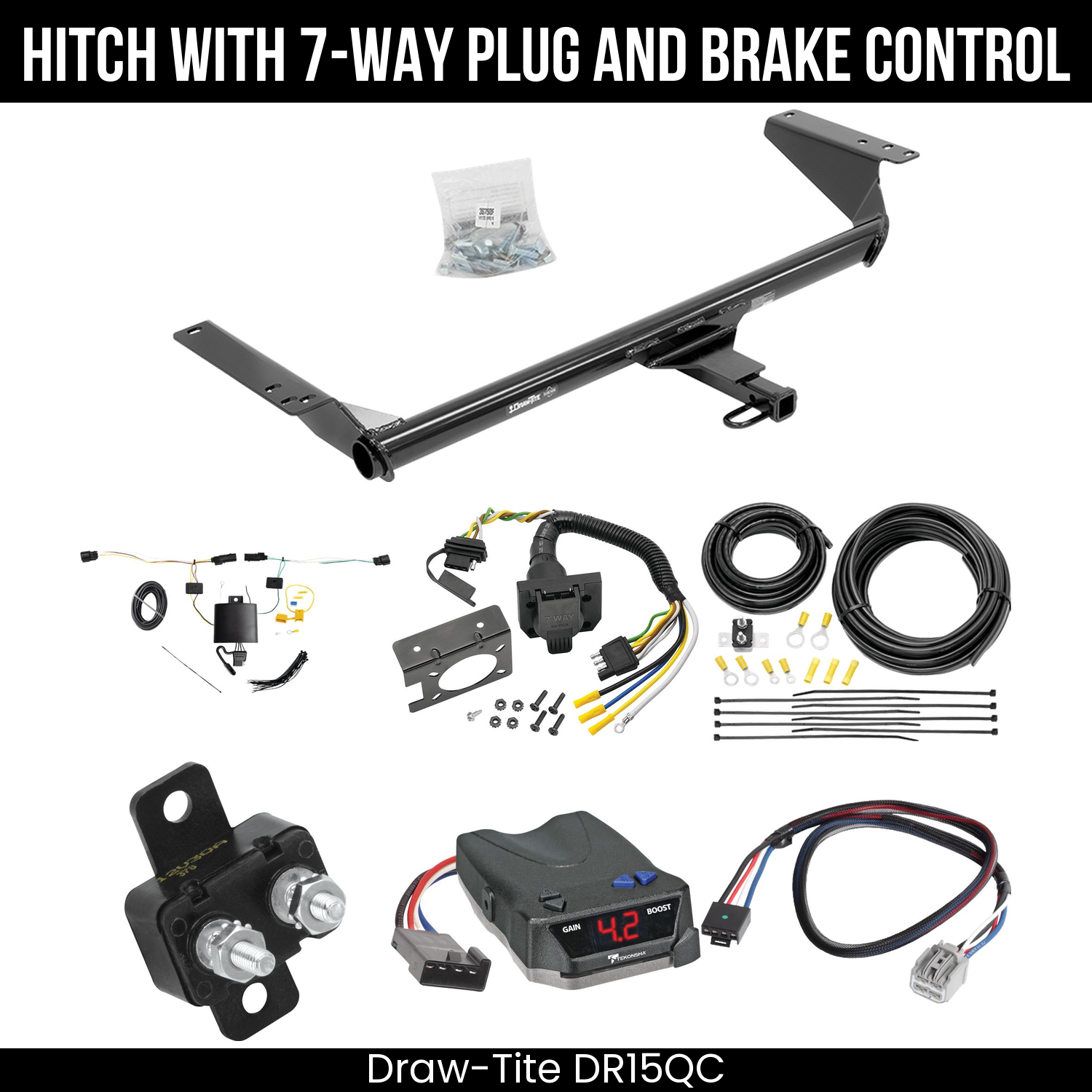 Trailer Hitch , 7-Way , Tekonsha Brake EVN Control