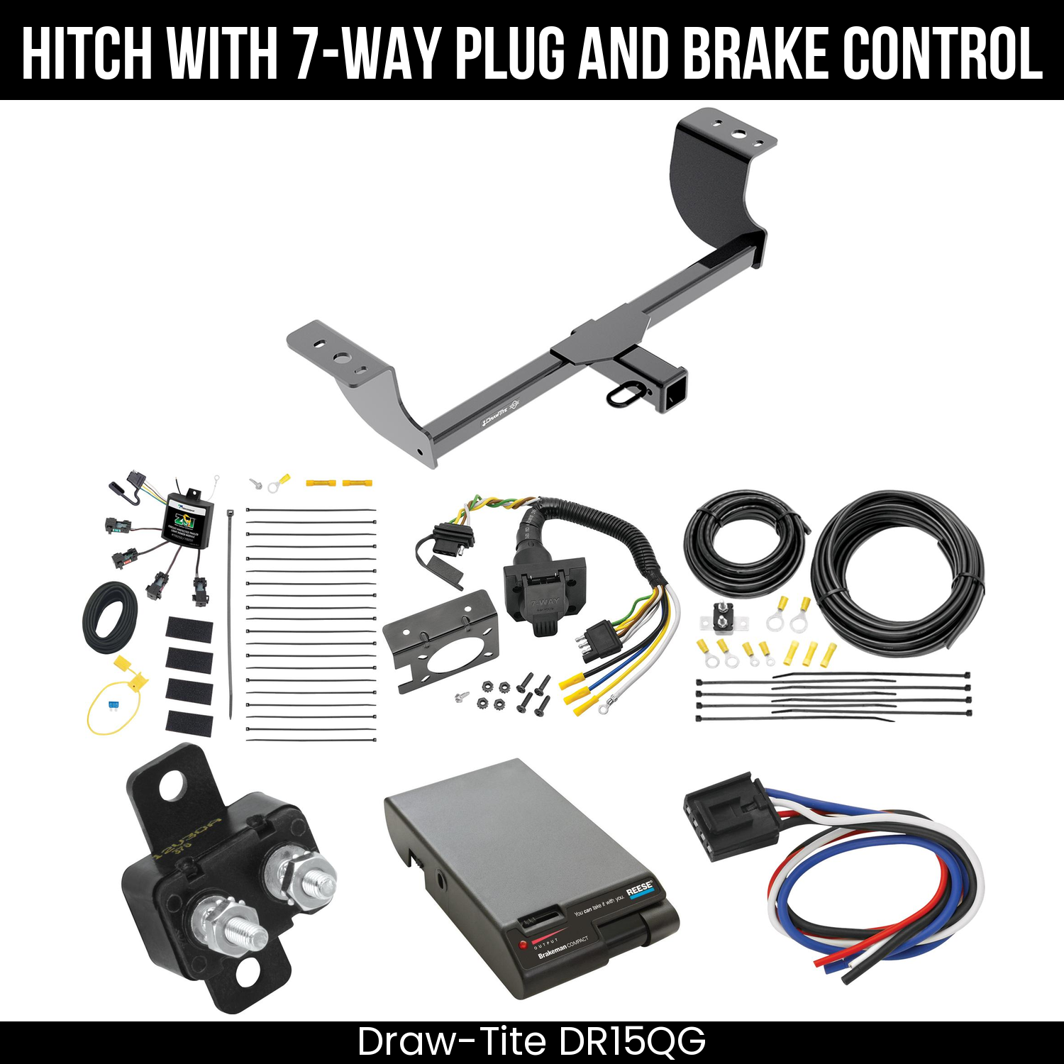 Trailer Hitch , 7-Way , Reese Brakeman Brake Control