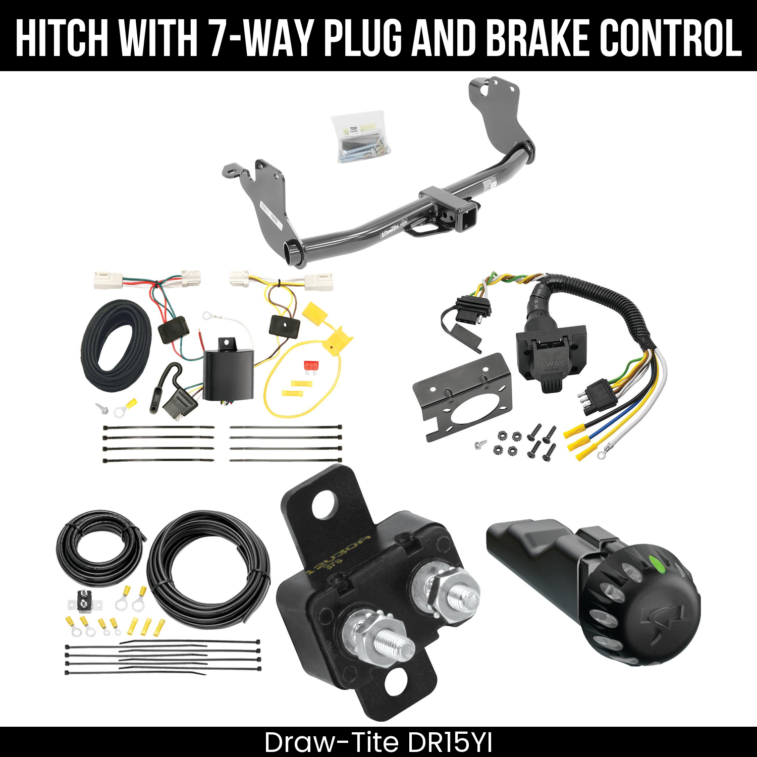 Trailer Hitch , 7-Way , Tekonsha Voyager iD Smart Brake Control
