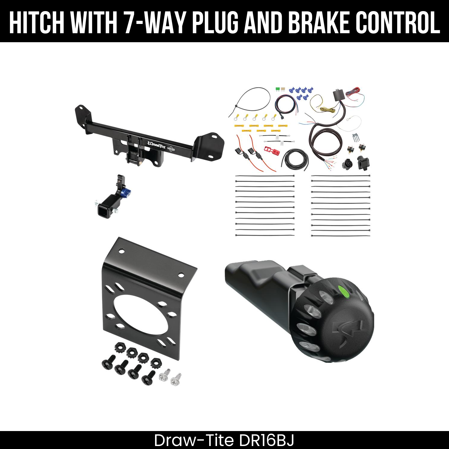Trailer Hitch , 7-Way , Tekonsha Voyager iD Smart Brake Control
