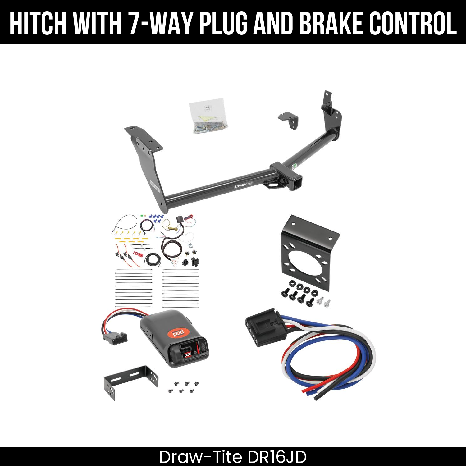 Trailer Hitch , 7-Way , Pro Series POD Brake Control