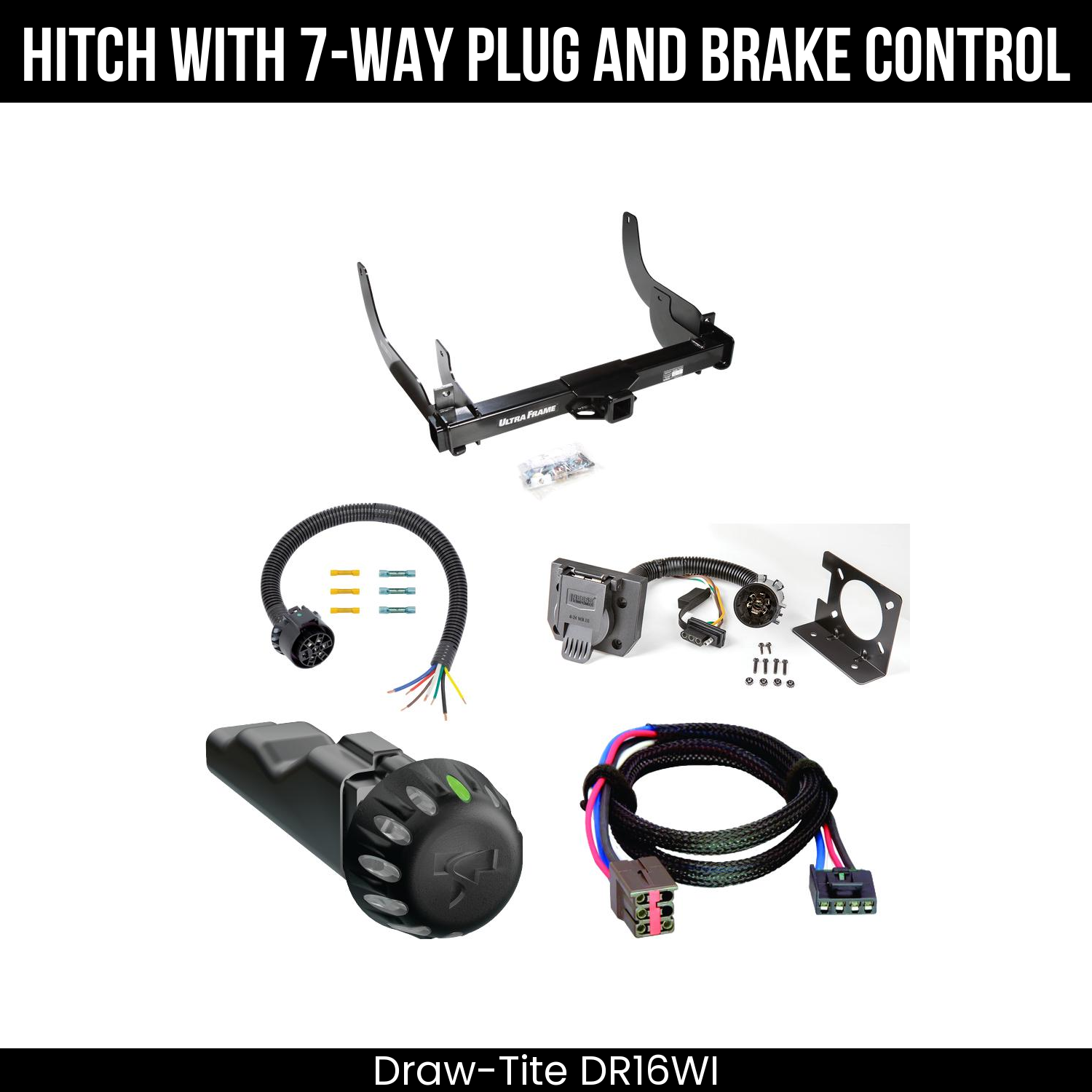Trailer Hitch , 7-Way , Tekonsha Voyager iD Smart Brake Control
