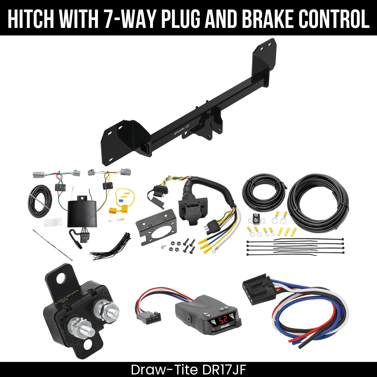 Trailer Hitch , 7-Way , Draw-Tite Activator IV Brake Control