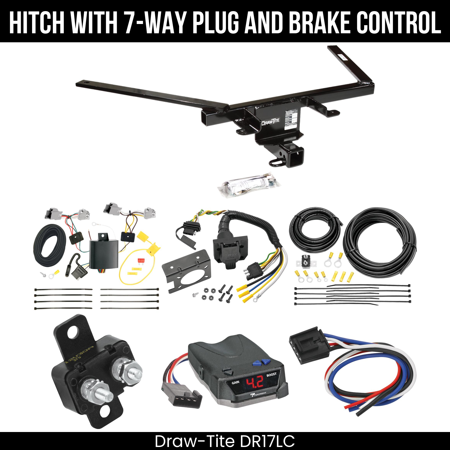 Trailer Hitch , 7-Way , Tekonsha Brake EVN Control