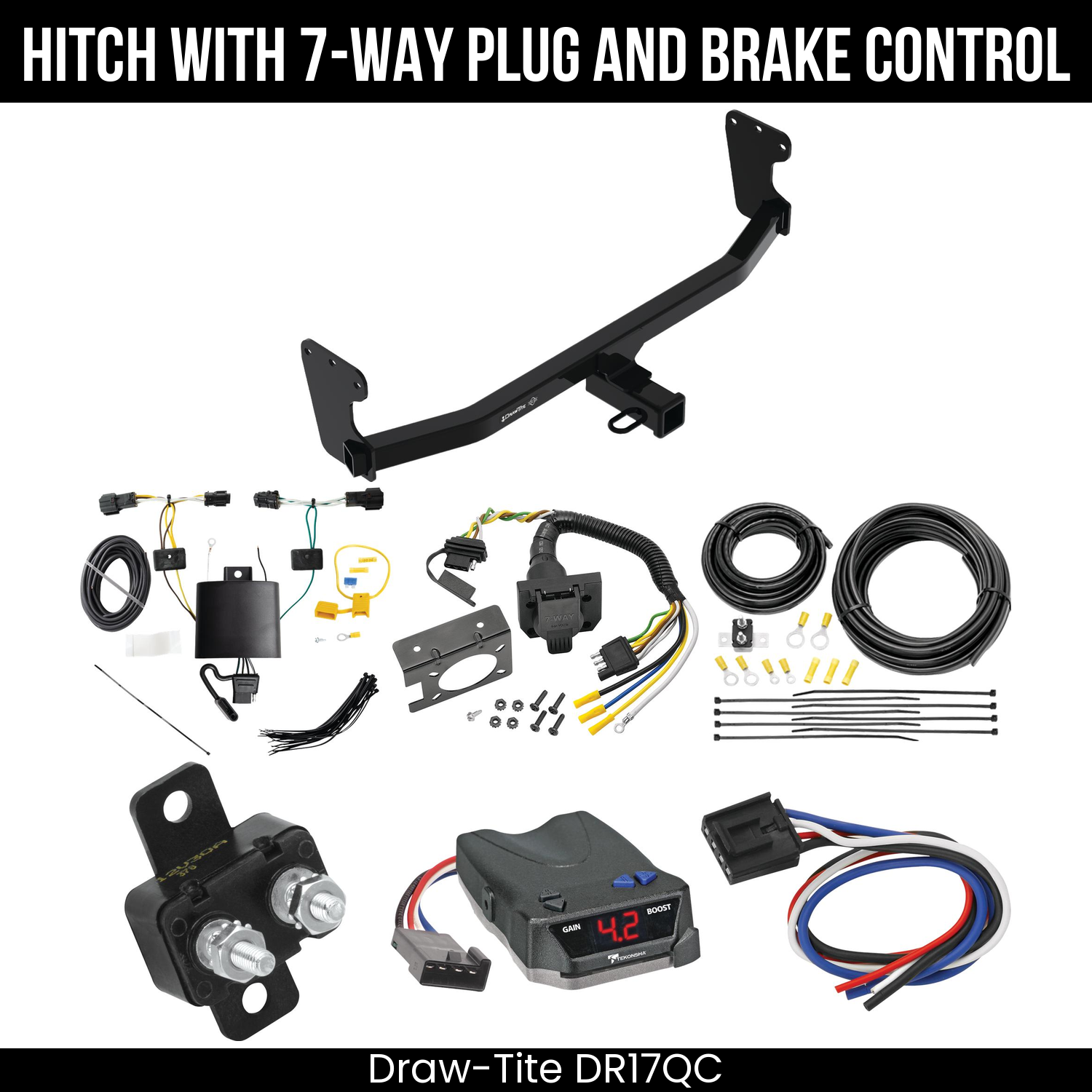 Trailer Hitch , 7-Way , Tekonsha Brake EVN Control