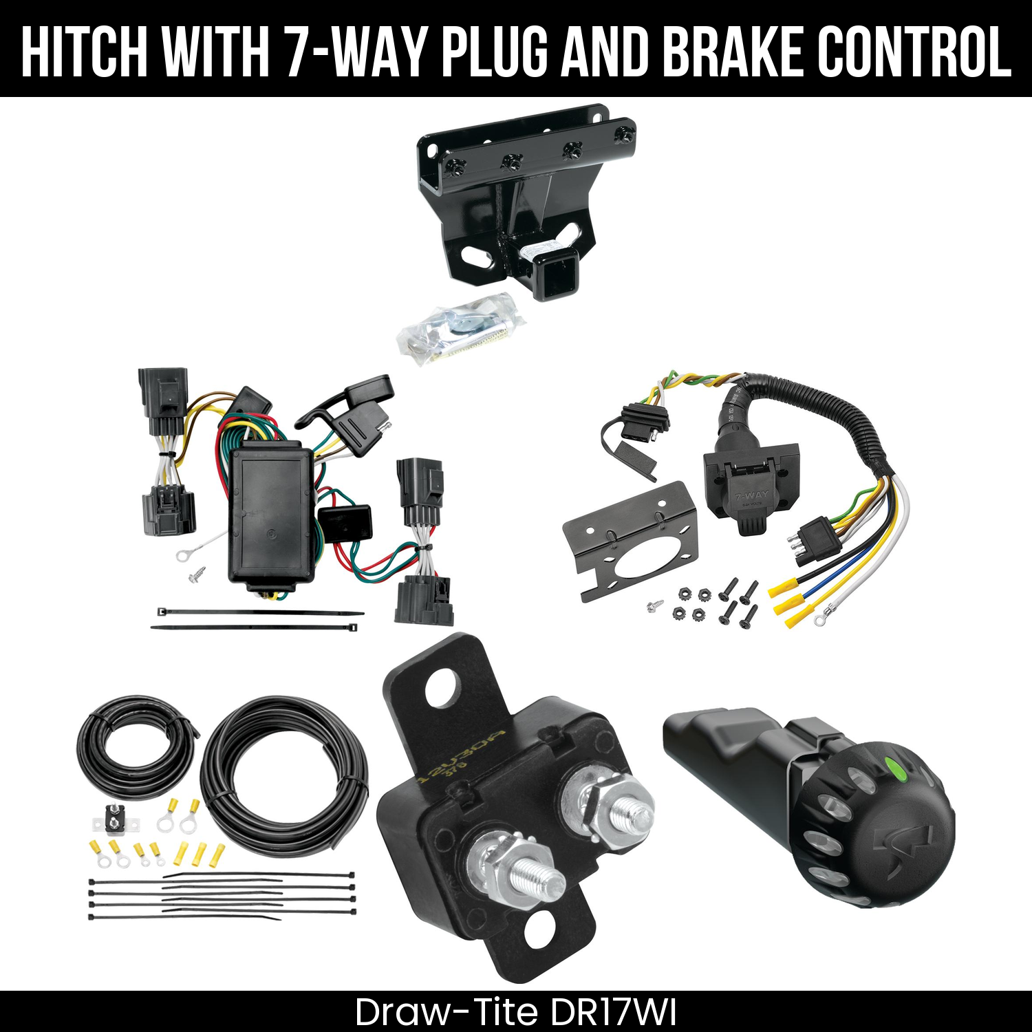 Trailer Hitch , 7-Way , Tekonsha Voyager iD Smart Brake Control