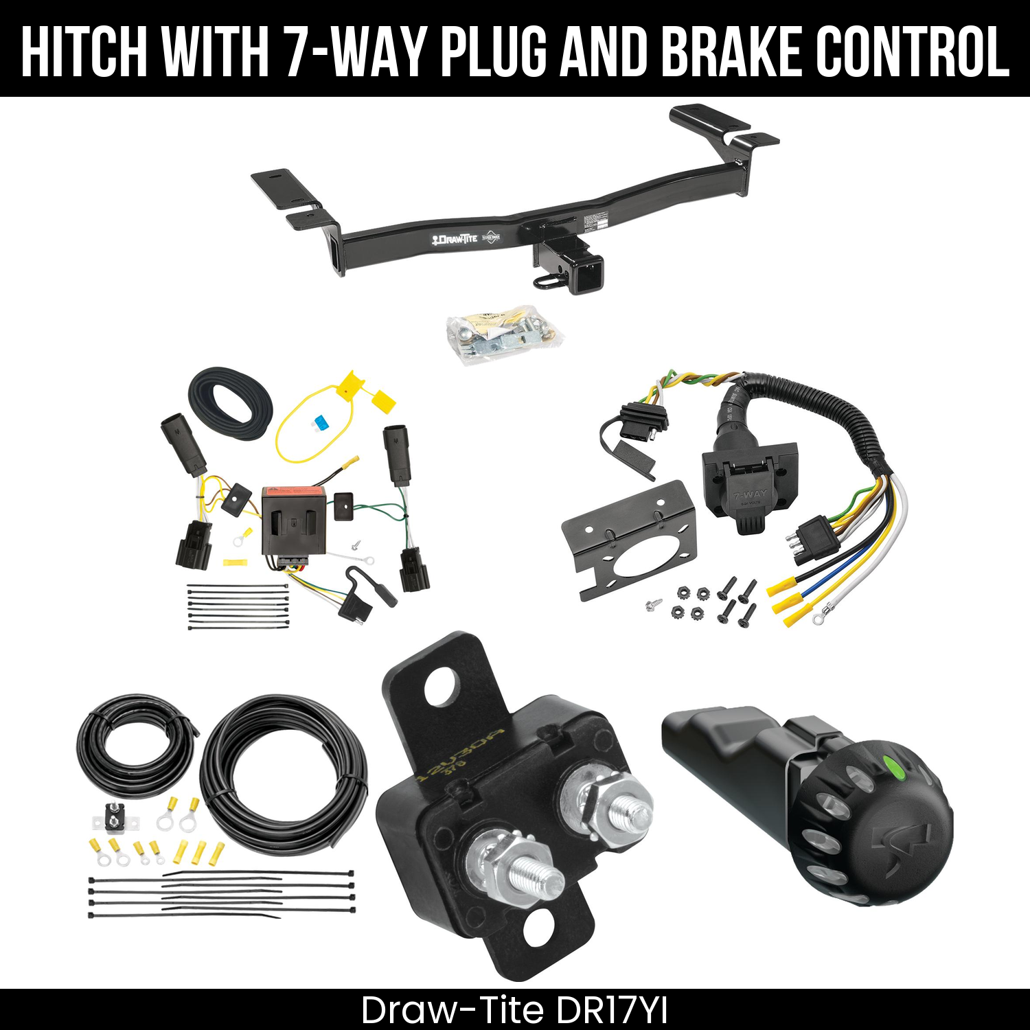 Trailer Hitch , 7-Way , Tekonsha Voyager iD Smart Brake Control