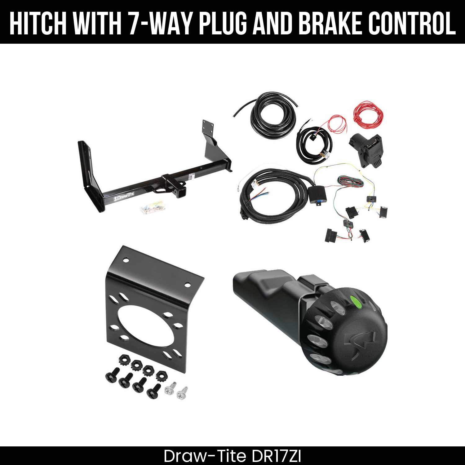 Trailer Hitch , 7-Way , Tekonsha Voyager iD Smart Brake Control