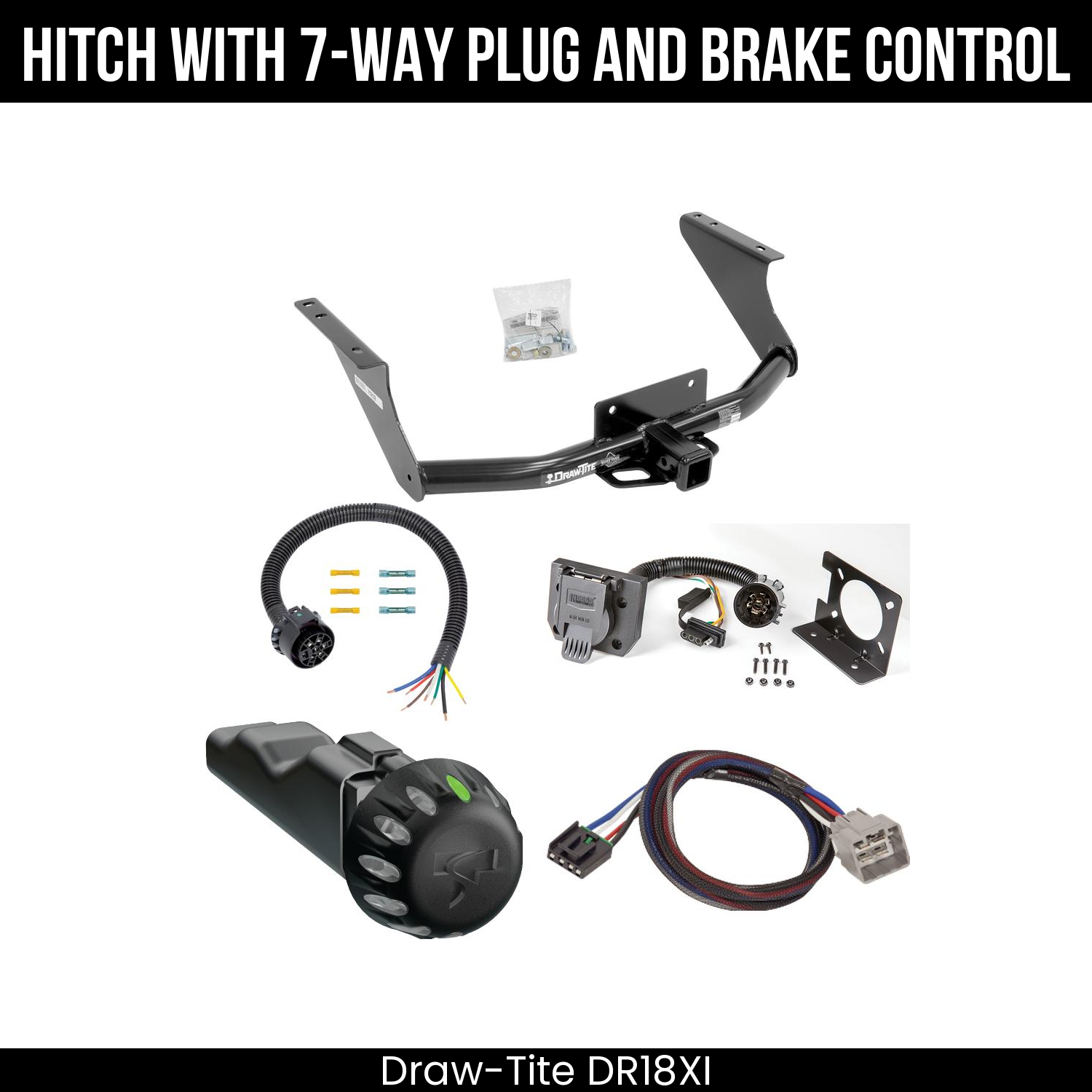 Trailer Hitch , 7-Way , Tekonsha Voyager iD Smart Brake Control