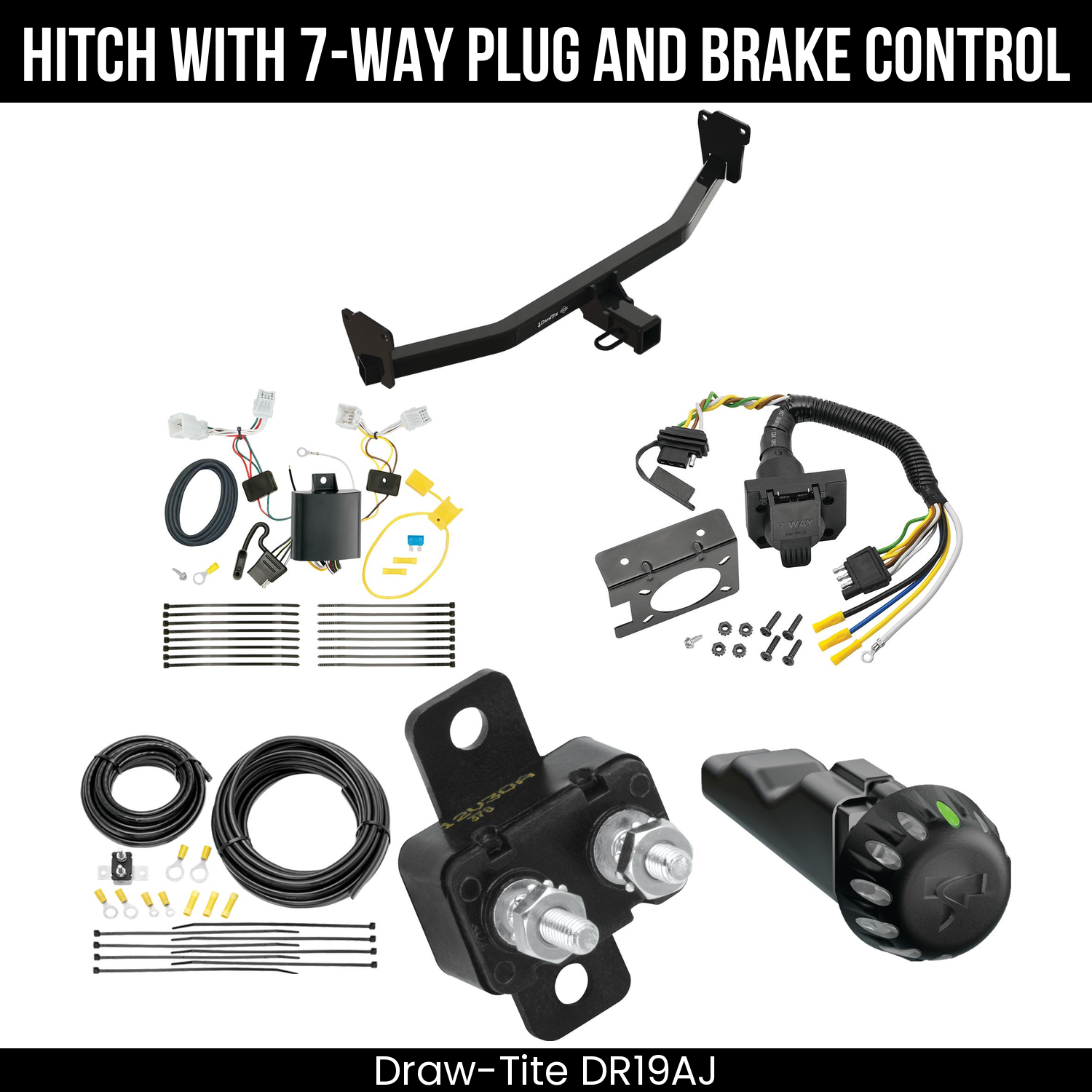 Trailer Hitch , 7-Way , Tekonsha Voyager iD Smart Brake Control