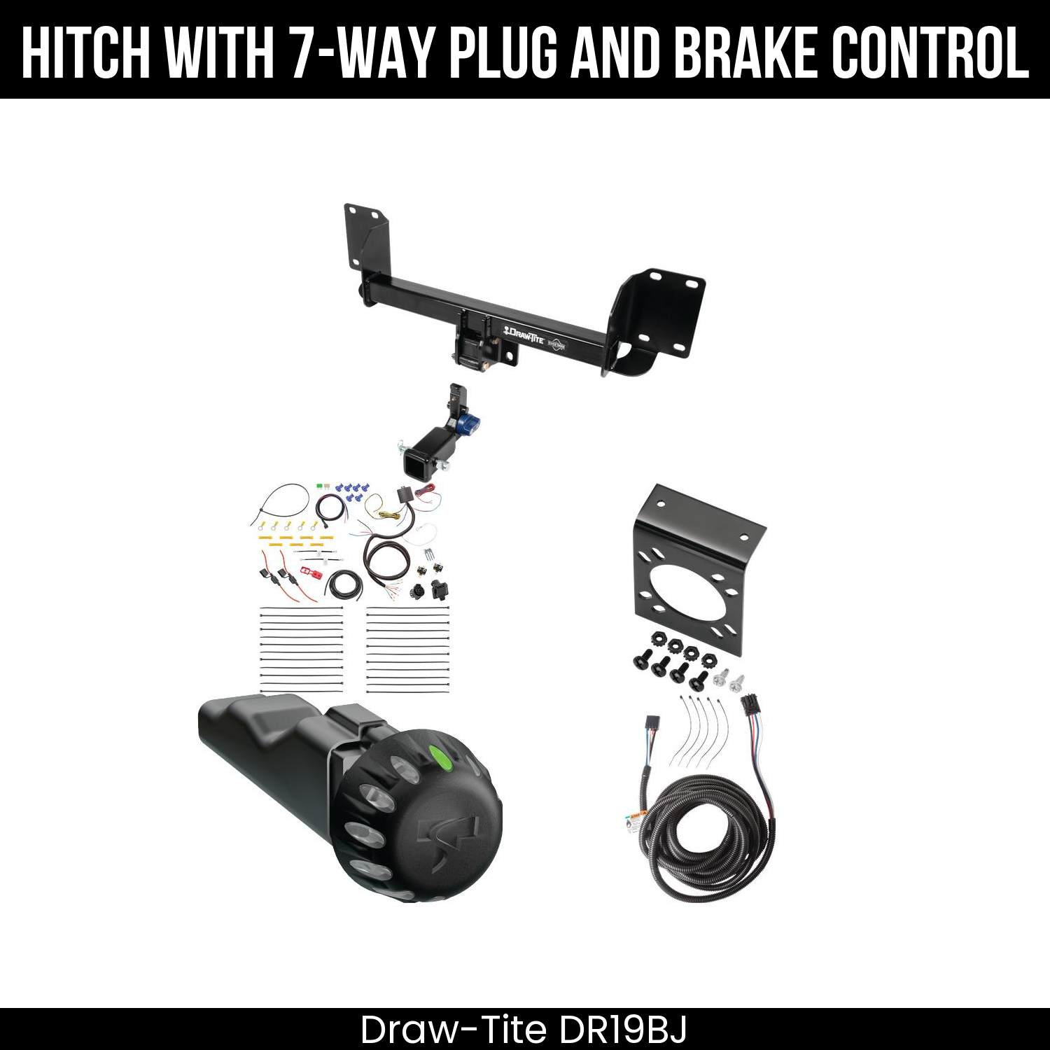 Trailer Hitch , 7-Way , Tekonsha Voyager iD Smart Brake Control